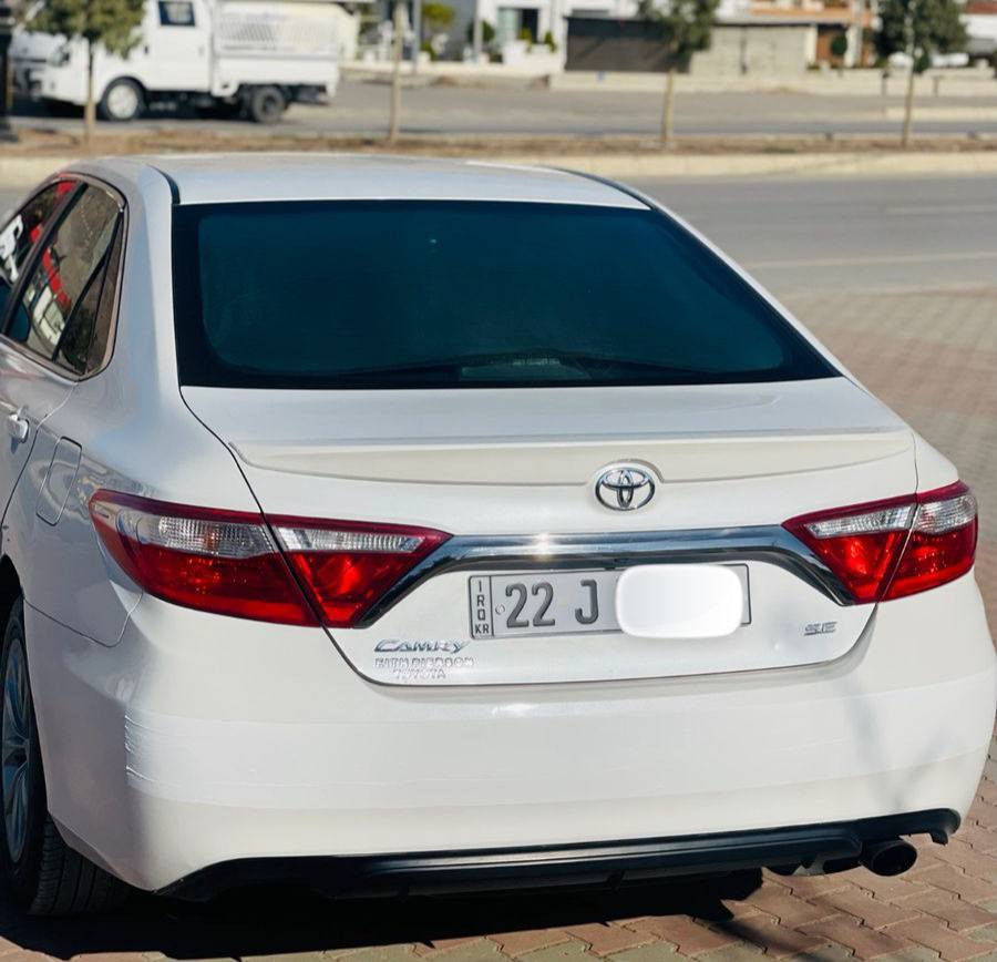 تۆیۆتا کامری 2017 مواسەفات SE ئەمریکی  سپی
 (دوو پارچەی بۆیاغە 
بۆنیت چاملغ سەکن 
،دوو دەرگەی لای سەیاق
 بەس پەمپە بەبی تەحدیل 
١٢٥٠٠٠میل رۆشتوە 

سعر لە کۆمێنت داوابکە ڕاستەخۆ بۆت دیت 📩 

،گێرو مەکینەو کارەبایتی بەشەرت هەزە و سەنەوەی نویە تا ٢٠٢٨ 

ژمارەی خاوەنی 
***********
