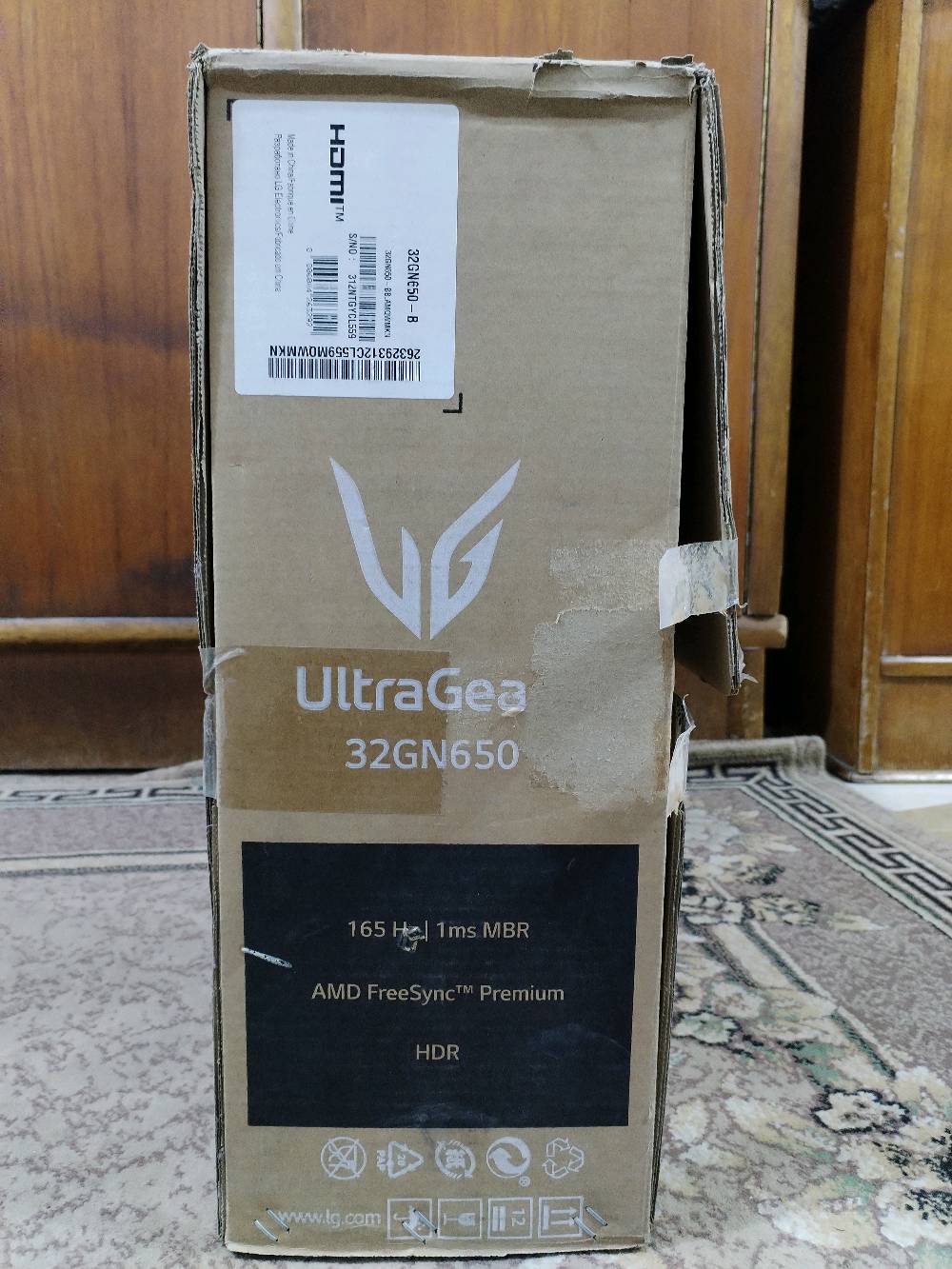 العنوان بغداد شهداء البياع شارع سوق رضا
شاشة LG ultragear 32 2k
32" QHD (2560 x 1440) Display
165Hz Refresh Rate with 1ms MBR
AMD FreeSync™ Premium
sRGB 95% Color Gamut with HDR10
3-Side Virtually Borderless Display
Tilt/Height/Pivot Adjustable Stand
نوع لوحة الشاشة va
و كدامكم عدد ساعات تشغيل الشاشة 364 ساعة
الشاشة نظيفة جدا اخت الجديدة
السعر 270 و بي مجال بسيط
