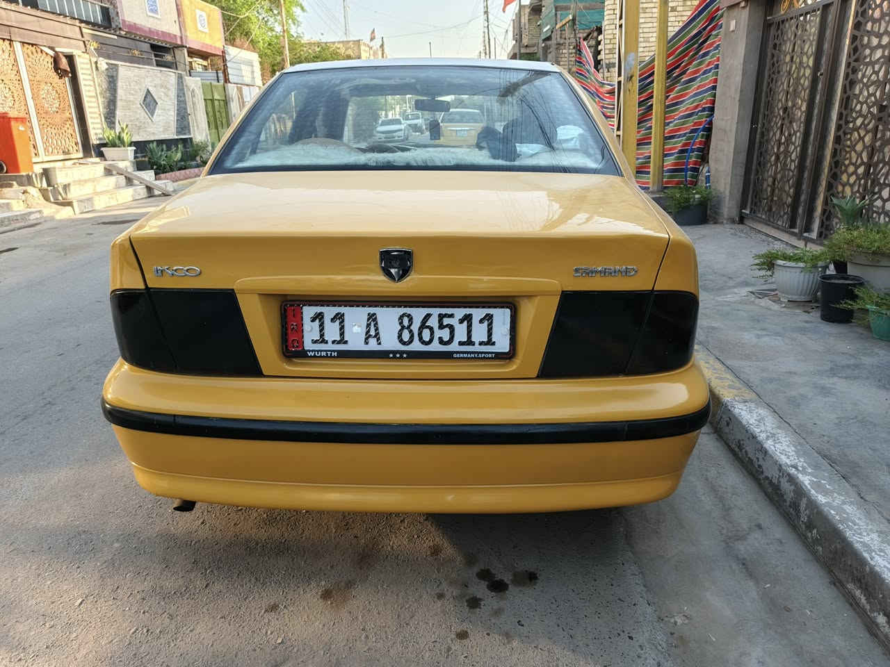 السلام عليكم سمند ٢٠١١
جاهزه مابيهه اي نقص تبريد تدفئه كله شغال معمره جديد وعندي صورهه قبل لا اعمرهه السعر 37 بغداد الحسينية
هاتف ***********
