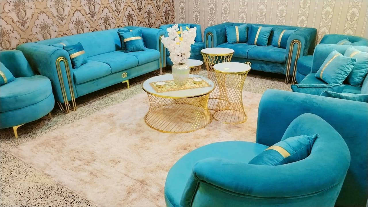 السلام عليكم
تخم قنفات مفصل عند معمل جديد مامستخدم بحاله ممتازه

لون تركوازي فاتح

12 مقعد مع 13 كوشه

الخشب بلوك اسود 

السعر 850 بي مجال قليل للشراي

سبب البيع تغيير ديكور 

العنوان البصره خور الزبير

*********** وتساب اكرر تفصال وليس سوكي
رفعولي المنشور بلا أمر 🤝
