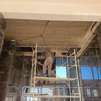 صبغ • سقف ثانوي