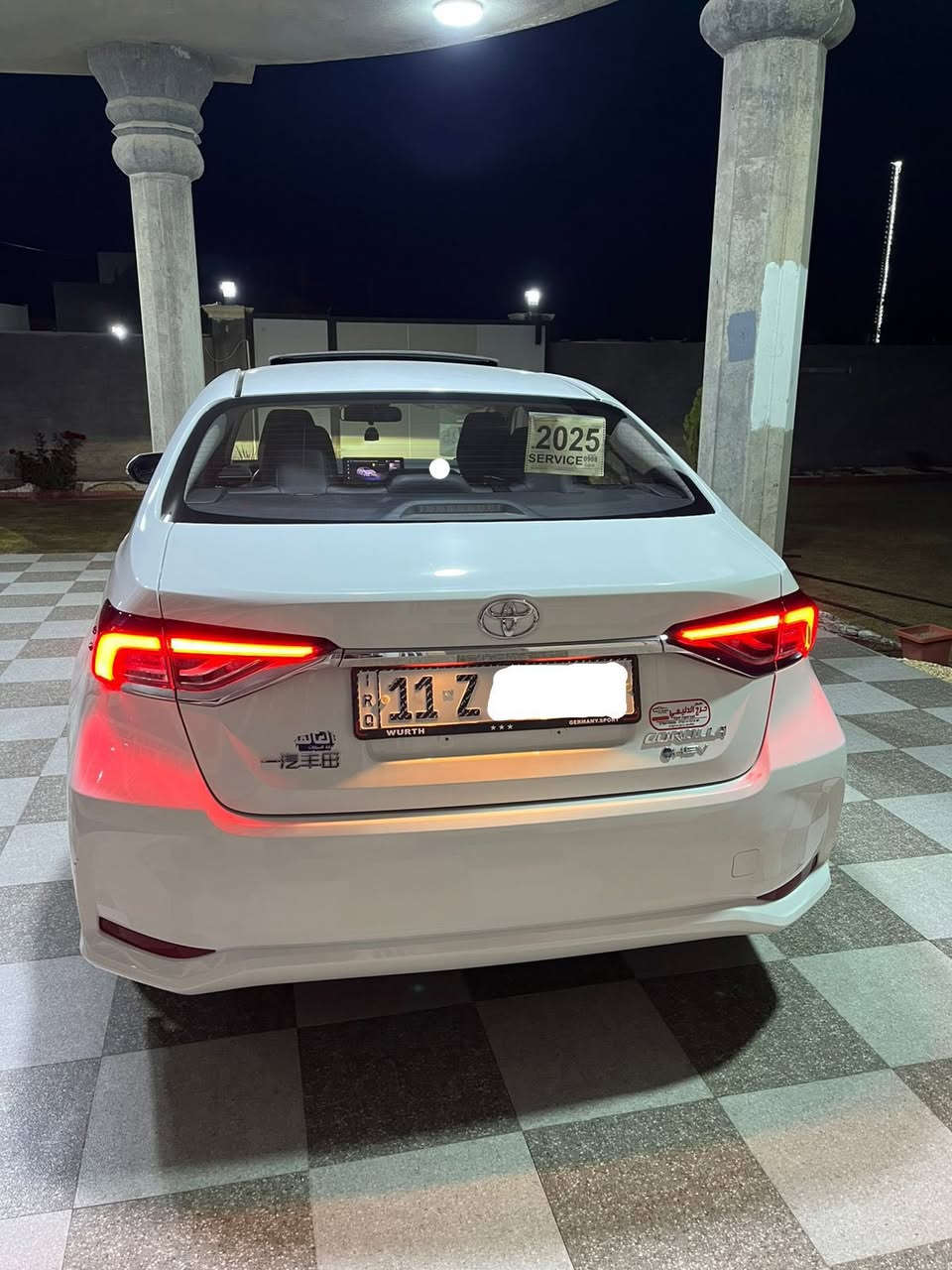 كورلا خليجي هايبرد فول 1/1
رقم بغداد 
موديل 25
محرك 1.8
ماشيه 10 الف 
كفاله عده شخط اصبع فقط 
باقي كفاله 
•••
السعر 156$ بيه مجال 
***********
