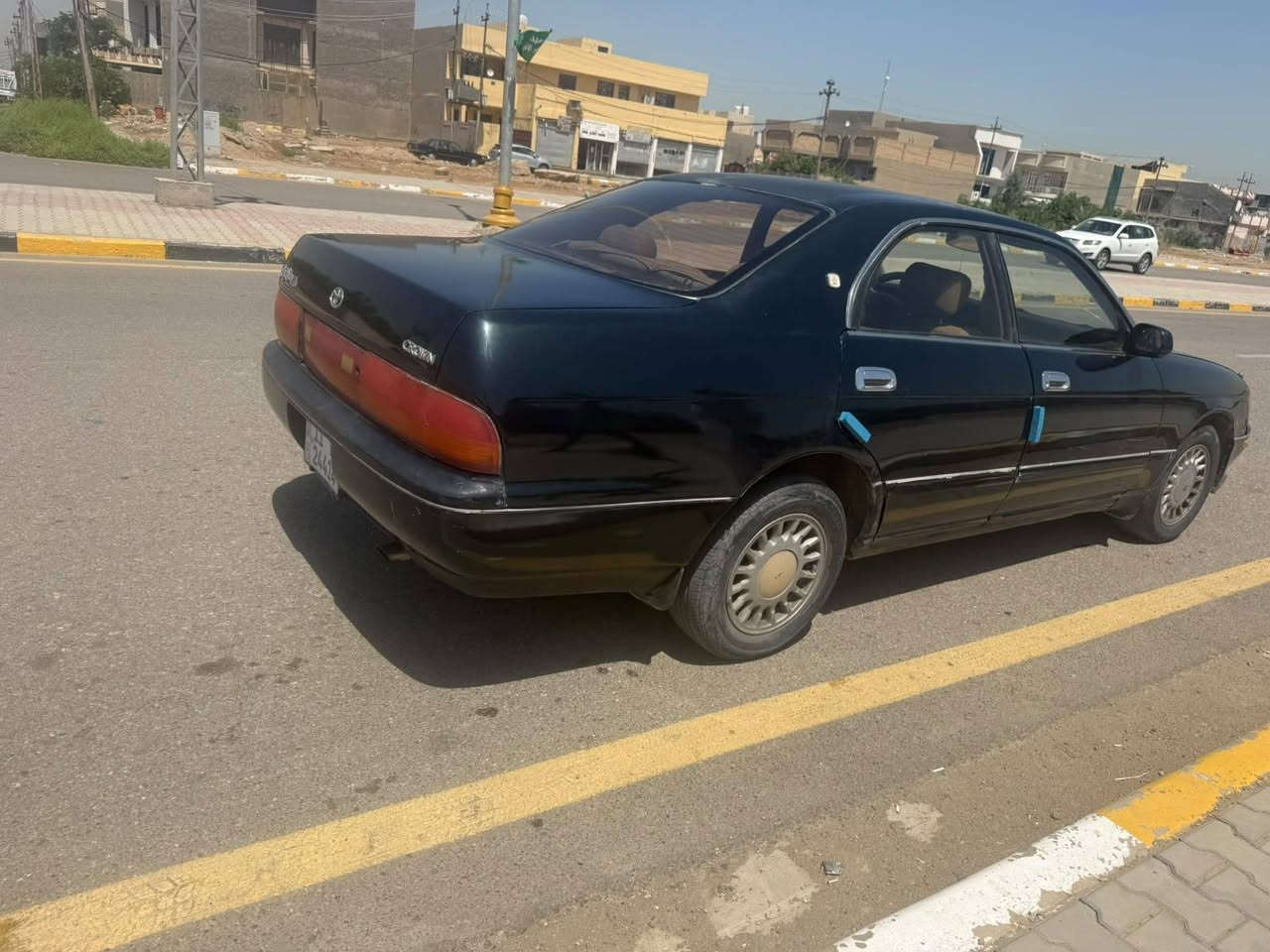 تحية طيبة للبيع بطة موديل 92 رقم بغداد مشروع وطني سنويه جديدة بسمي بيه مكانات صبغ جماليةقليل بدون دواخل ابد سيارة جاهزة مال بيت/ السعر 49/ مجال قليل مكانه قضاء الصويرة اتصل/ ***********
