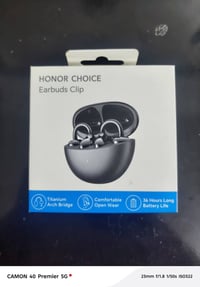 HONOR Choice Earbuds سماعة Clip أصلية ✨تصميم عصري ومريح – تلبسها وتنسى...