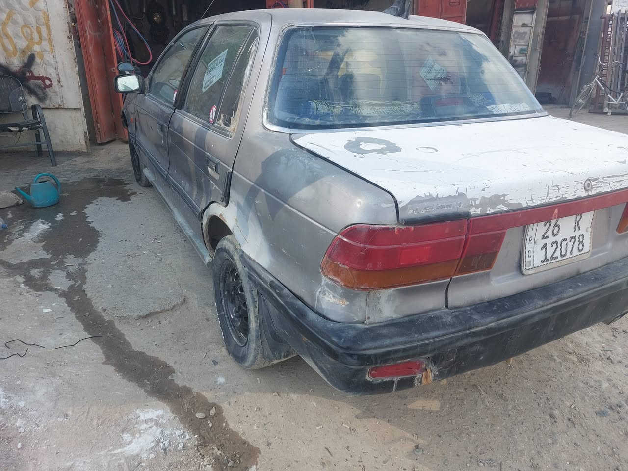 السلام عليكم 
للبيع ميسبوشي لانسر  
موديل 1991
رقم دولي سنويه تسقط اب 2030
صاحبه موجود  ايدور تحويل 
المحرك لاتنقيص ولاتبخير 
السياره عايزه بس سمكره وصبغ 
السعر 22 او بيها مجال 
العنوان سامراء  رقم الهاتف ***********  او ***********
