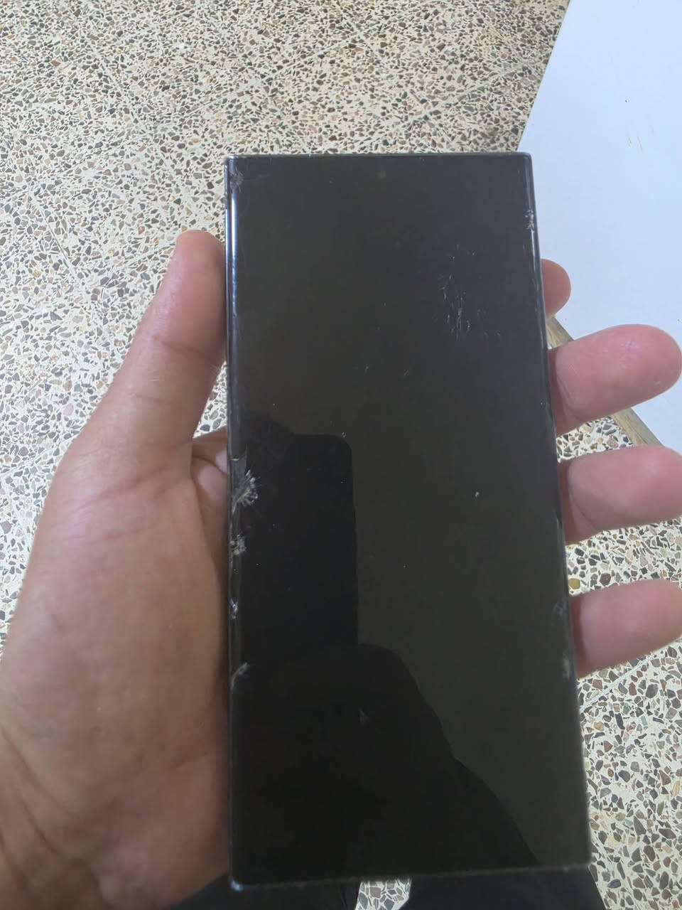 مرحبًا s23 ultra مكسورة الشاشة وبي فطر بالظهر مثل ماموضح بالصور
للعلم الجهاز شغال وصالح للاستعمال


**إذا كنت صاحب هذا الإعلان وتريد حذفه لأي سبب، رجاءا أرسل رسالة إلى الدعم الفني**