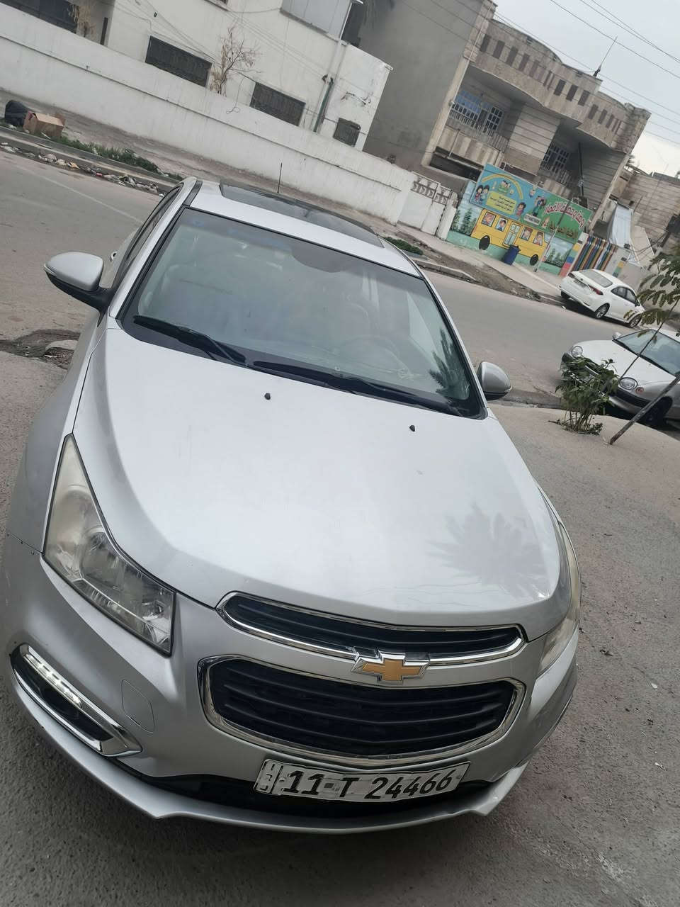 شوفرليت كروز خليجي فول مواصفات
بدون قطره صبغ 
كير مكينه مكفول
فقط جاملغ مصلح بارد ودواسه ممسويها
ماشيه 113 الف كيلو
فتحه بصمه شاشه كامره دواره رادار 
سيرفز طافي 
السعر ١٠٥ ومجال بسيط 
رقمي ***********
