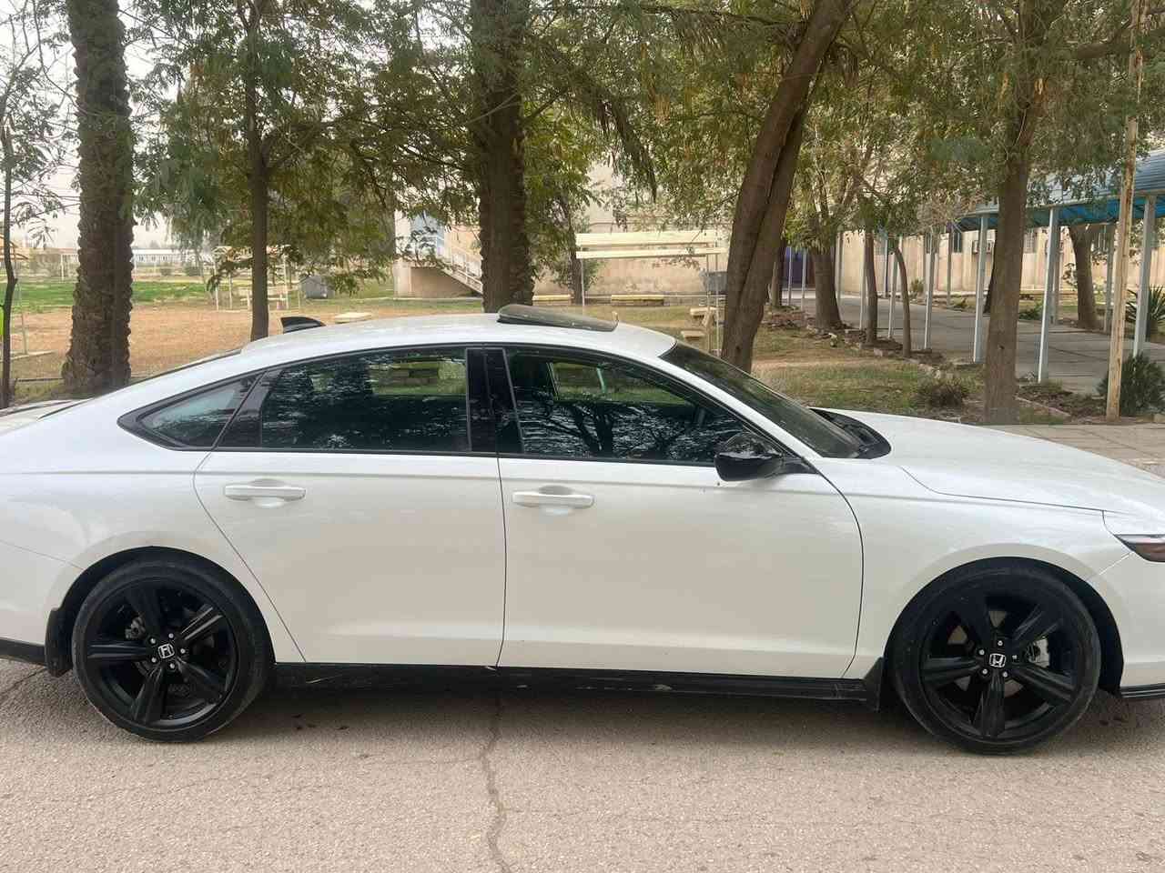 السلام عليكم 
هوندا اكورد 
فئة SPORT-
ماشية 15m 
موديل 2024   هايبرد 
فول مواصفات 
•كشنات جلد تدفئة
•ذاكرة تخزين
• مكينة 2000 هايبرد تنفس طبيعي
• كير اوتوماتيك 
• شاشة كبيرة
• ⁠سستم سماعات 
•فتحه سلايد
• كاميرا خلفية 3 انظمة
• كراسي كهرباء 
• رادار امامي
• مانع تصادم
• محدد مسار 
• تصحيح مسار
• شفتات بالستيرن
• مثبت سرعة
• مانع انزلاق
• دخول ذكي 
• إنارة ترحيبية
• هندبريك كهرباء
• عداد ديجيتال
•لايت عدسات زينون
• نظام اوتو لايت Auto
• لايت العالي زنون 
اوتو هولد للبريك
• حساسات مطر 
• حساسات امامي  
• حساسات ضغط هواء الإطارات
• أوامر صوتية
• 4 أنظمة قيادة (eco,individual , sport,normal )
الحادث : جاملغ وشويه بالبنيد
العنوان : بغداد العامرية 
***********
