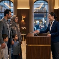 مطلوب موظفة ("ريسبشن" استقبال) (دوام مسائي)  للعمل في وكالة معجنات وحل...
