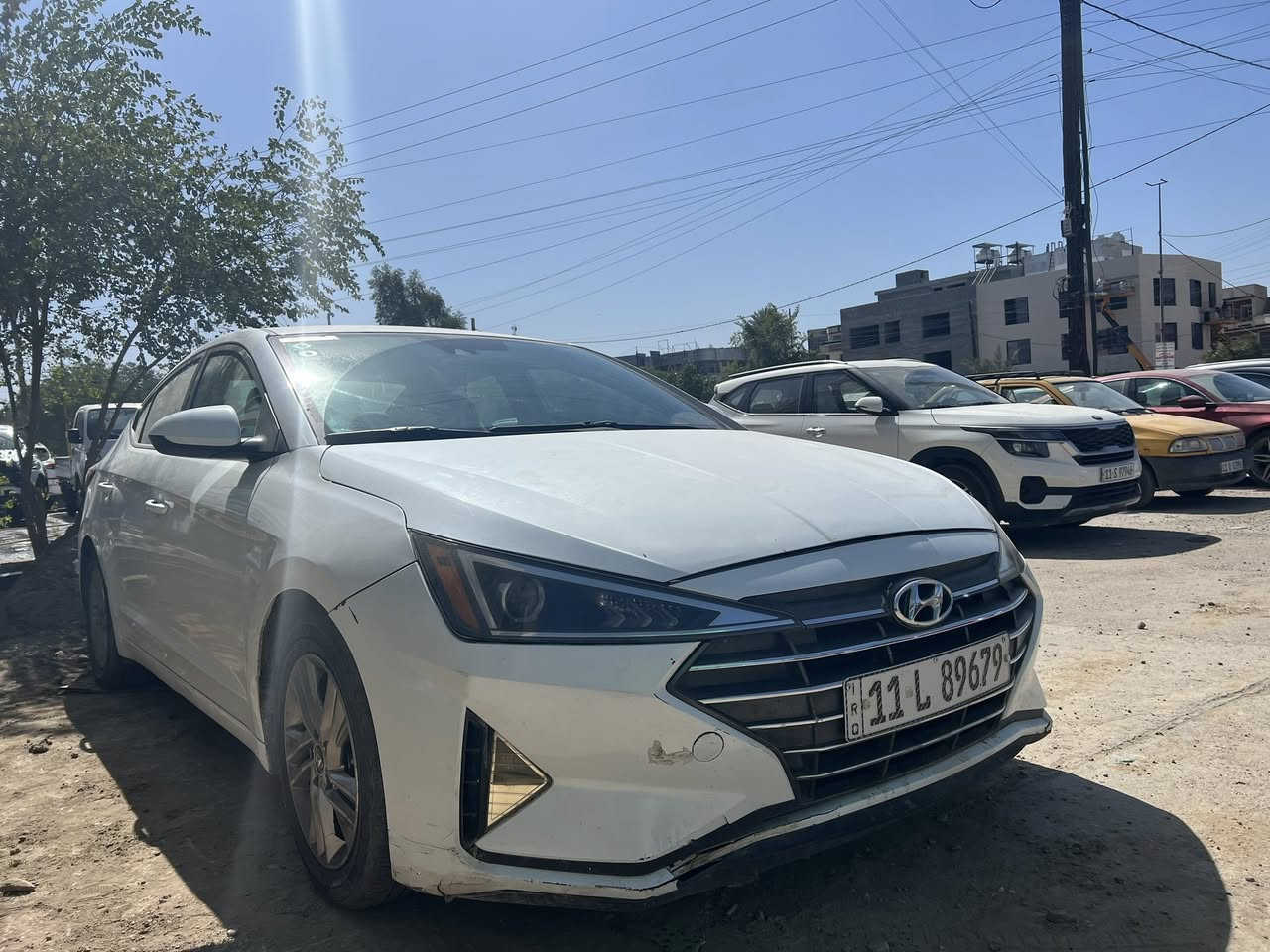 النترا لبيع 2019وارد أمريكي بيه أربع قطع صبغ وتصليح بل الغد الأيسر محرك 200 دوش محرك وكير مكفولات رقم بغداد انكليزي السيارة ماشيه 84  ميل سعره 117 رقم وتساب فقط ***********
