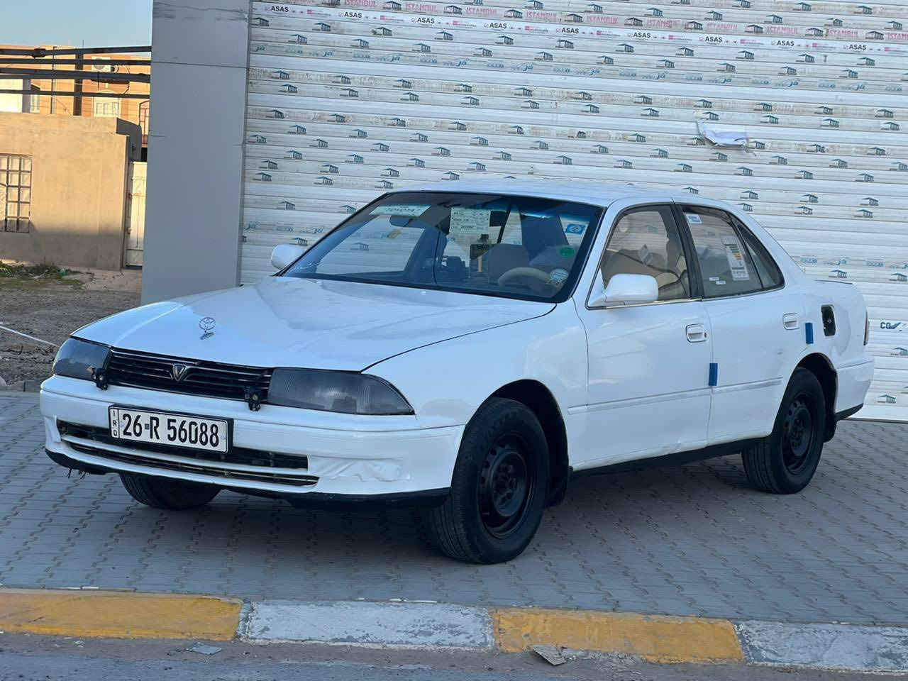 سلام عليكم للبيع كامري موديل 94 كير محرك صدر تايرات كهربائيات كلهن شرط سياره حلوه وجاهزه ومال جناي ماناقصها كلشي بيها صبغ قطعتين والباقي مكفول سياره داخل وخارج فول نضافه رقم صلاح الدين دولي سنويه جديده شرط التحويل والغرامات مكان السياره صلاح الدين تكريت القادسيه السعر 43 وبيها مجال للاستفسار ***********
