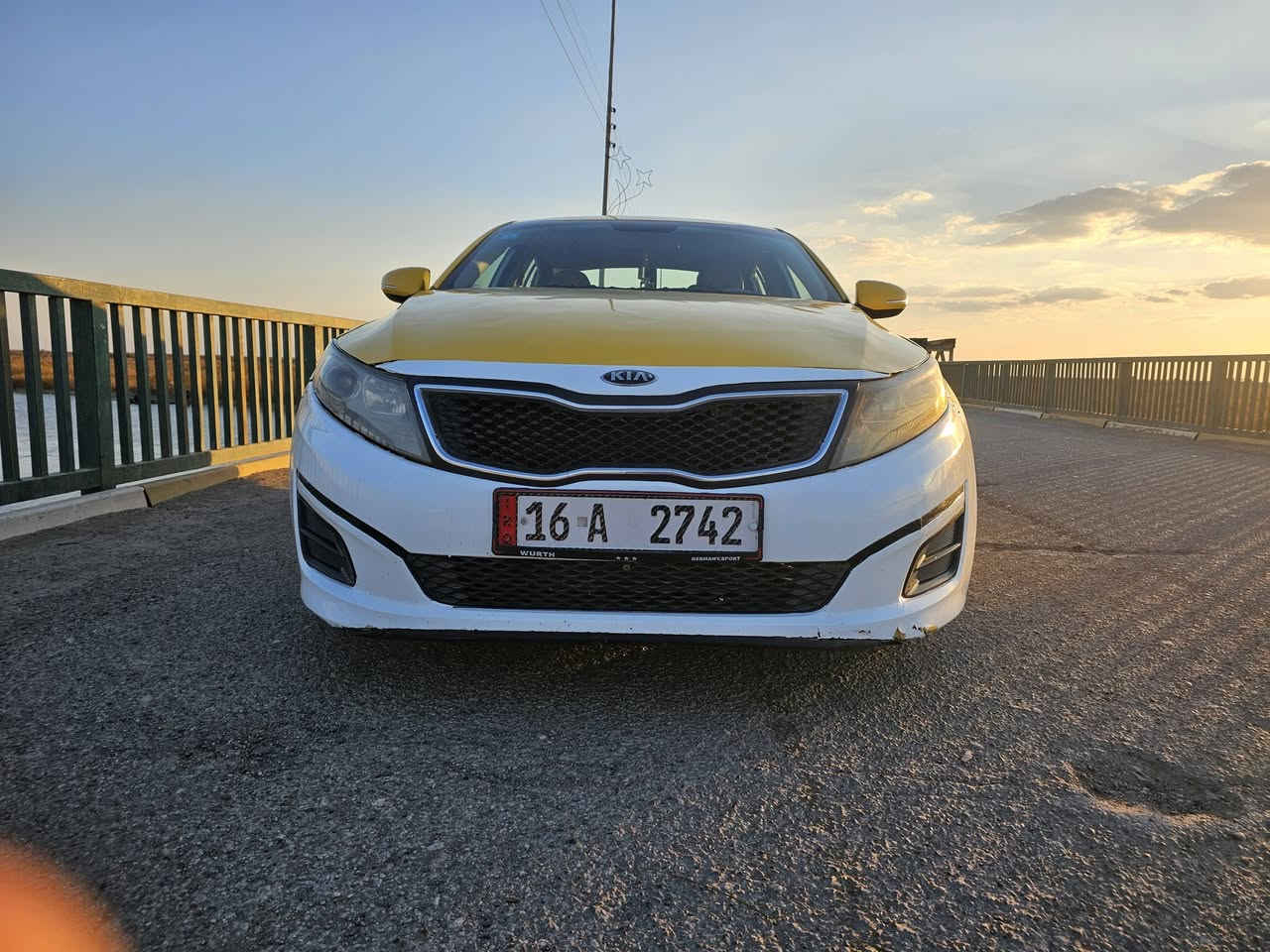 السلام عليكم
ياالله  السلام عليكم  اوبتيما 2012
تبريد  شغال خير من الله 
حدادية ٧٠من ١٠٠
تخم تاير 
شاشه  حوادث
نشره داخليه 
محرك GDR2400 
وارد أمريكي 
السيارة باسمي تحويل ثاني يوم رقم انكليزي مصفرة هيئه وغرامات
خط بيها جبايش/ ناصريه 
خوان السيارة كفاله من الضربه والعيب الشرعي والمداور
العنوان ذي قار الجبايش المنار  السعر 100 وبيه مجال
الرقم ***********
