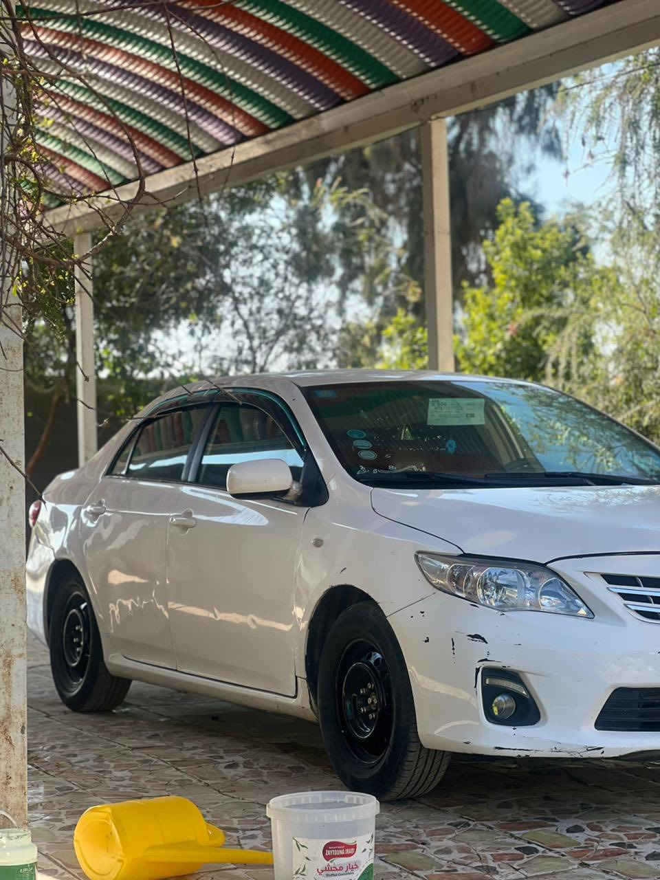 بيع سريع كورلا 2013 خليجية محرك 1800
113وبيه مجال 
بيه ثلاث قطع صبغ بدون دوخل بدون تبديل 
رقم بغداد بسمي شخصين سياره احلى من صوره
ماشي 140 جديد حيل مكان حله ***********
