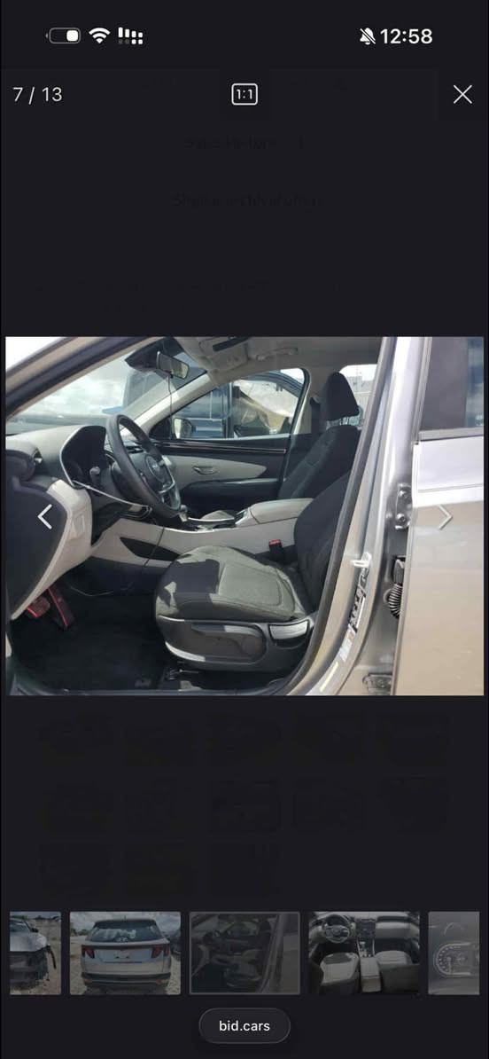 السلام عليكم ..
هونداي توسان 2022 وارد امريكي 
محرك 2400 
لسياره موصفات SE معروفه 
سايد بريك بصمه و غيرها سويج بدون بصمه 

الضرر موضح بالصور بدون دواخل بدون ايرباك كلها سلميه و غراضها الاصليه راجعه كلهن موجودات بالصور 

كير محرك ميكانيك و حداديه و تخم تاير و بطاريه جديده و بدون نقص  كله وضع الشركه سياره جديده كلش

ماشيه 50 mi
وكاله بسمي و شرط التحويل

السعر  182 و بيها مجال حك الجيه 

مكاني بغداد حي الجهاد قرب جامعه المشرق 
رقم الهاتف :  ‭0777 218 8091‬
