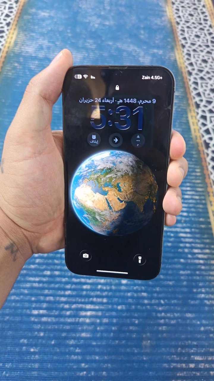 السلام عليكم
ايفون للبيع 13برو ماكس مانقصه شي 
مشتري من الاماني وكاله الجهاز نضيف 
امريكي مابدل بي فقط كامره بلادي 
السعر 675وبي مجال للشراي 
مكاني كربلاء كنطره السلام ***********
