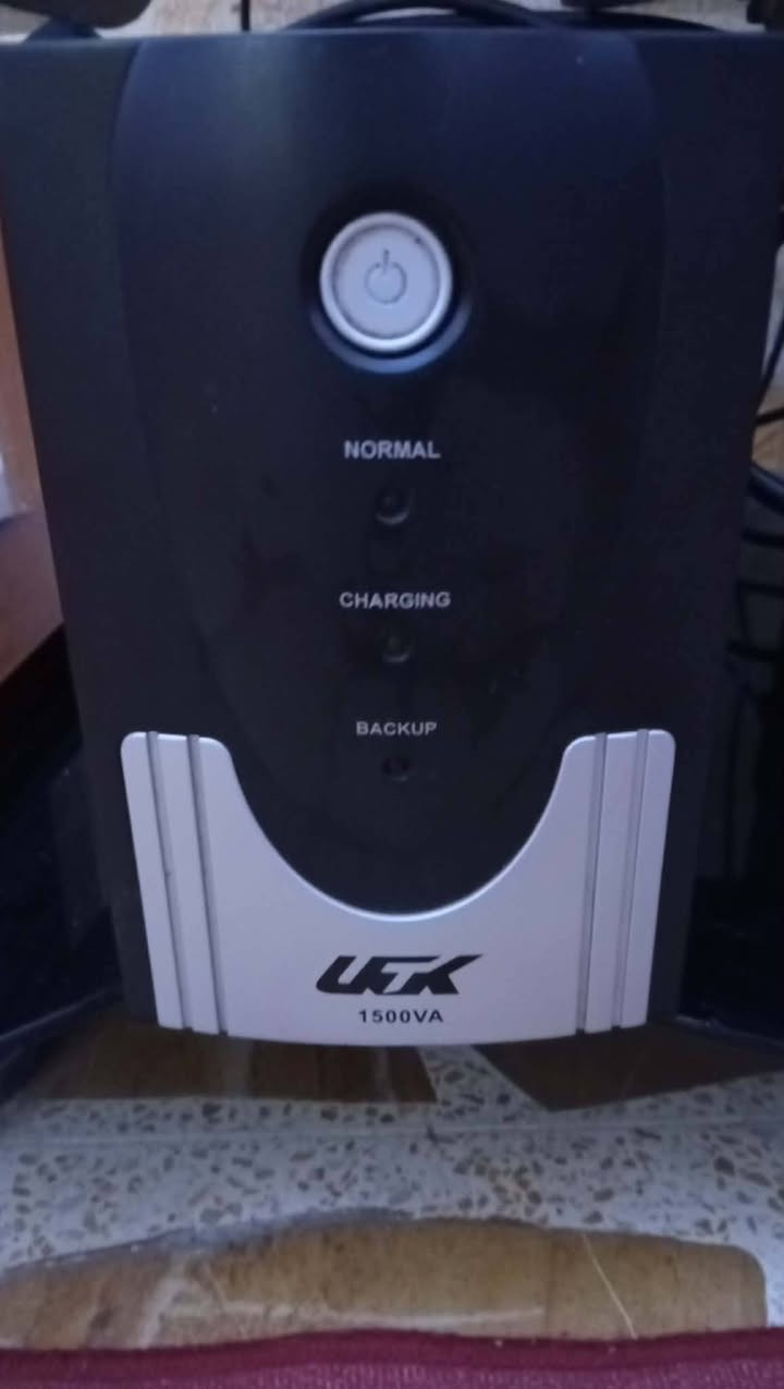 سلام عليكم
للبيع يو بي اس كبير بطاريات جدد 
حجم 1500 الي يريده يتفضل خاص
ضمان شهر بي


**إذا كنت صاحب هذا الإعلان وتريد حذفه لأي سبب، رجاءا أرسل رسالة إلى الدعم الفني**