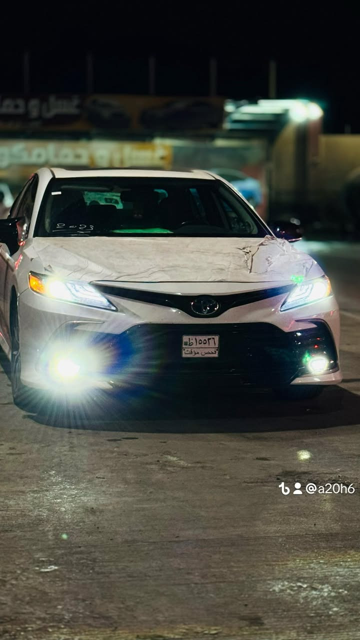 السلام عليكم
Toyota Camry XLE
كامري 2023
هايبرد وبانزين 
محرك 2500
فول مواصفات للاخير فتحة
بصمة 
رادار 
تحديد مسار 
قياده ذاتيه 
شاشه وكامره خلفيه 
اشاير بل مري 
كشنات جلد اسود 
ماشية78كيلو
ويل 18
سايد بريك بصمه
تحكم ستيرن 
ضرر بنيد + شويةبداية القمارة
جاملغ الخلفي بارد بسيط 
 رقم بغداد باسمي تحويل ثاني يوم  السعر 210$ مجال بسيط    الشراي يتصل ***********
