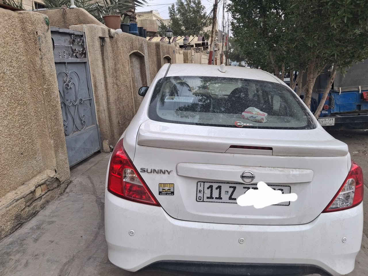 السلام عليكم نيسان سني موديل ٢٤ هندي بليته زركه استيراد شركه باركود جام اربعه كهرباء تبريد قطعتين ويل كب بيهة منضومه غاز كل عشره ايام تفويلتهه ب٥ الالف ماشية اقل ١٢ الف بيهه طخة بالحاملخ الامامي ومبدل شركه والجاملغ موجود يرجع يتعدل مكاني بغداد الجديده السعر ١٣٣ رقم الهاتف ***********
