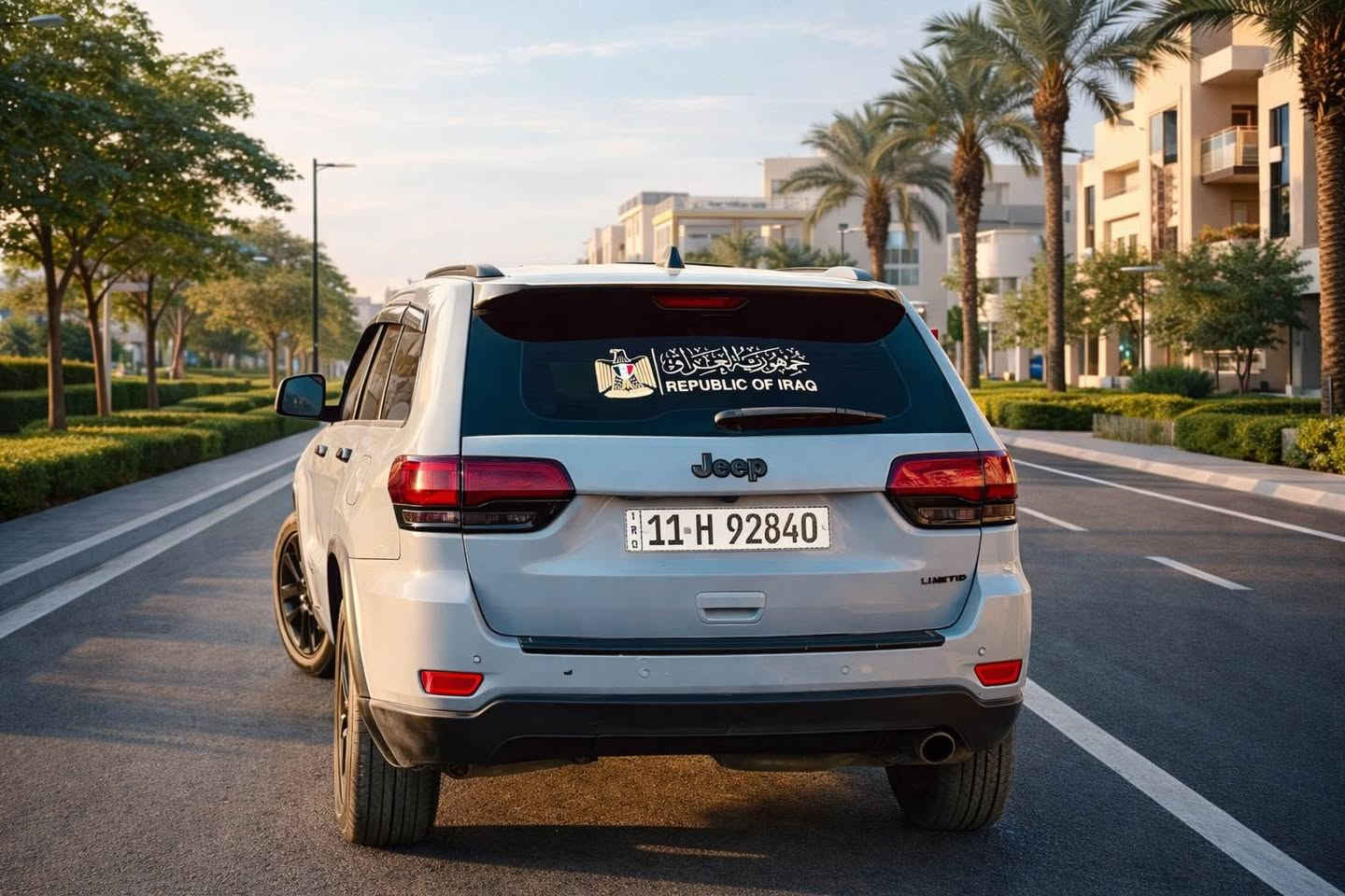 جيب كراند شيروكي 2019 لمتد 
لون سموك صبغ عام تغيير لون  
فول مواصفات كير مكينه خير من الله ترايها لامريكا رقم بغداد الدولي باسمي تحويل ثاني يوم
مواصفات اللمتد معروف
 سلايدروف 
كشنات جلد اسود
تدفئه كشنات 
خزن ميموري
تحكم ستيرن جهتين
تحكم كهربائي السايق والراكب
شفتات ستيرن
تدفئة ستيرن 
تدفئه تبريد كشنات 
شاشه 
تحكم فور ويل ( وضعيات قيادة)
مكينه 3600 المرغوب 
حساسات خلفيه 
 اشاير بالمري 
تحكم باعدادات السياره والتبريد من الشاشه 
تبريد قطعتين
 ترحيب عند الاقتراب 
دخول ذكي 
بصمة ابواب
تشغيل عن بعد 
ترحيب كشن السايق عند التشغيل 
كاميرا خلفيه
جنطه كهرباء
سستم صوت مع دمام خلفي
تحكم ستيرن جهتين 
نضام ايكو 
نضام سبورت
مانع انزلاغ
السعر 200 وبيها مجال 
مكان سياره بغداد بلديات
للاستفسار *********** بغداد, العراق
