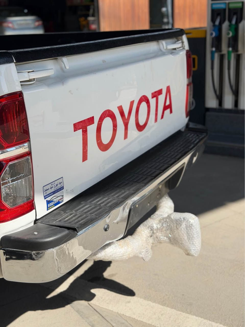 Toyota Hilux 2012
توێتا هایلۆکس(مەرزییە) ٢٠١٢ 
سەیارەکە سفری شەریکەی سید نهرۆیە
لە شەریکەوە یەك دەستە✅
ڕەقەم و سەنەوی نوێیە
مەکینەی بێ دەسکاری و بێ مەسرەفە
گێڕ و کلاچ و عەینەی بە شەرت
پێش و دوای لۆك👌🏻
بێ بۆیاخ و بێ تەرزە و بێ لێدراو
تەنها ٢ پەڵە ساردی هەیە
تایە و ویلی لۆکی بۆ بەستراوە
نرخی ٢٠٥$ گەڵا و مەعامەلە
سەیارەکە لە سلێمانییە
بۆ زانیاری زیاتر/ 
***********
*********** السليمانية, العراق

