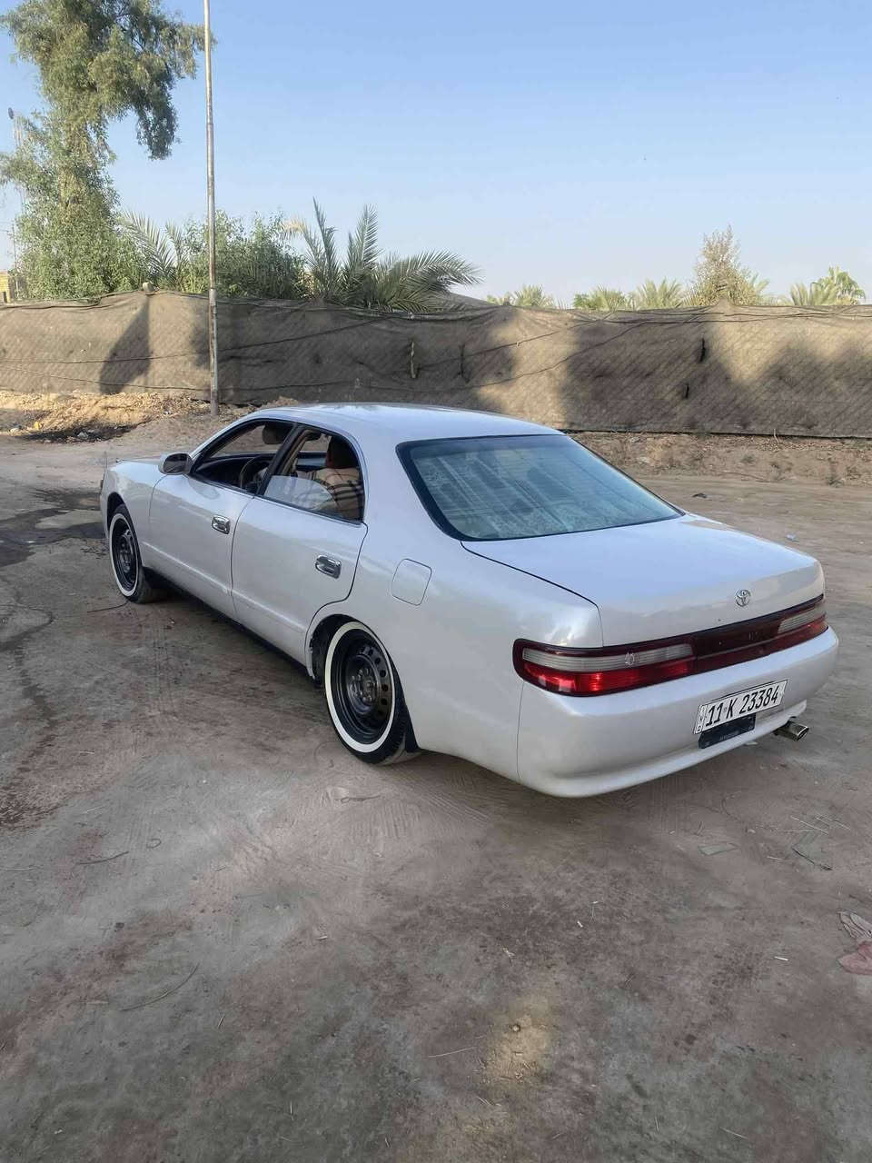 سلام عليكم سياره البيع موديل 95مكفوله كفاله عامه حداديه جديده تخم تاير جديد تبريد ثلج محرك 2ونص بداور ثاني يوم رقم بغداد سعر 68رقم ***********مكان النجف شراي ينتصل
