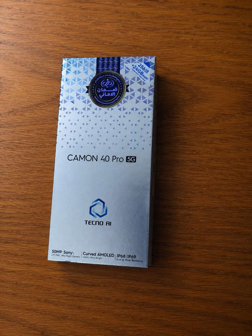 جهاز Tecno Camon 40 Pro 5G 
ذاكرة التخزين الداخلية: 256 الذاكرة العشوائية الرام 12 غيغا معدل التحديث: 144 هرتز المعالج: MediaTek Dimensity 7300 جهاز نضيف كلش قبل 5 اشهر من احذته وصل ضمان وصيانه وياه سعره 300 وبي مجال جدا بسيط مكاني كربلاء البوبيات


**إذا كنت صاحب هذا الإعلان وتريد حذفه لأي سبب، رجاءا أرسل رسالة إلى الدعم الفني**
