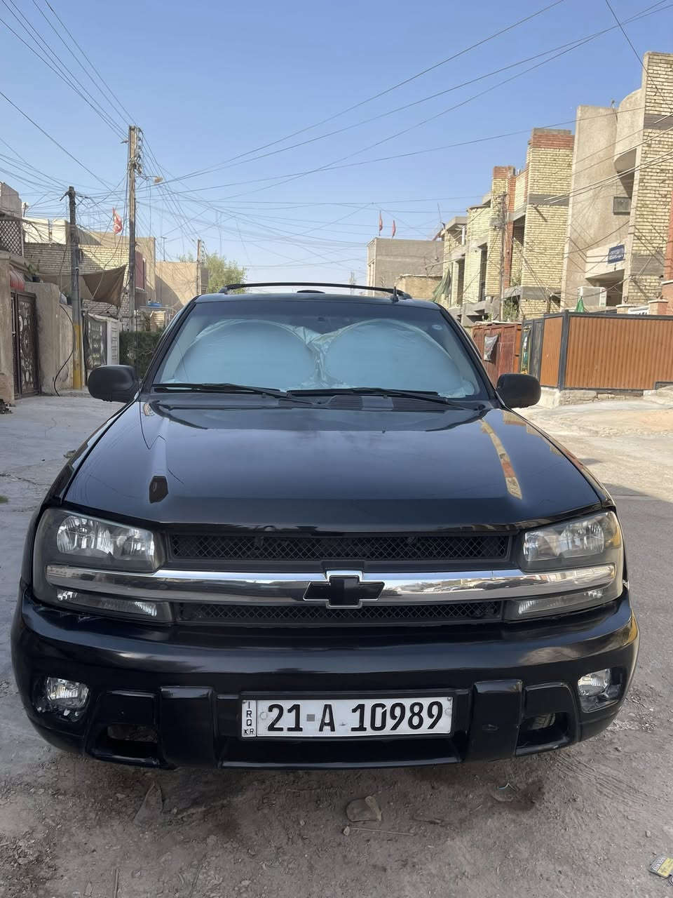 السلام عليكم

بلايزر 2007 سوده 

مواصفات LS فول 

فتحه سقف 

كشن كهرباء + تدفئه 

شاشه اعطال 

تبريد قطعتين 

منضومه بانزين جديده 

منضومه تبريد جديده 

باتري جديد 

تخم تاير 

سياره جاهزه ونضيفه 

رقم سليمانيه الجديد 

مكان السياره بغداد  

السعر (١٠٠)
***********
