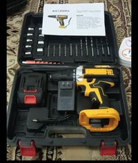 دريل شحن • وارد أوربي • ملحقات كاملة