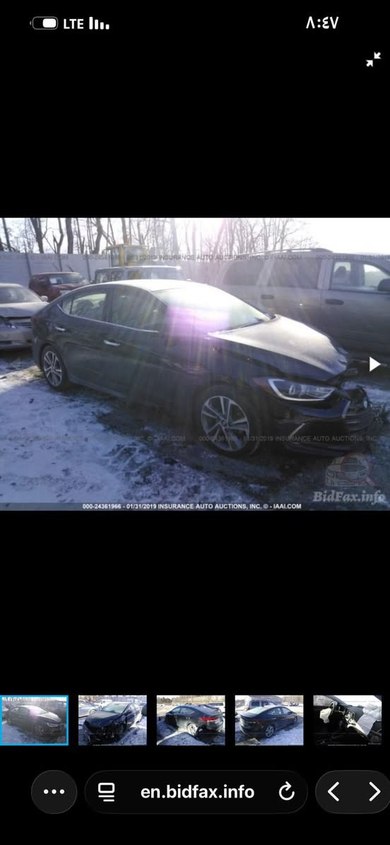 السلام عليكم
النترا 2017
امريكي
رقم بغداد 
السياره فول 1/1 لمتد
عداد المشي 117 ميل
عليه ادامة كامله 
منضومه تبريد جديده
السعر 117$ مجاله شي بسيط
واتساب ‭0773 542 9075‬
حادثه موجود بل منشور 
ايرباك دشبول
