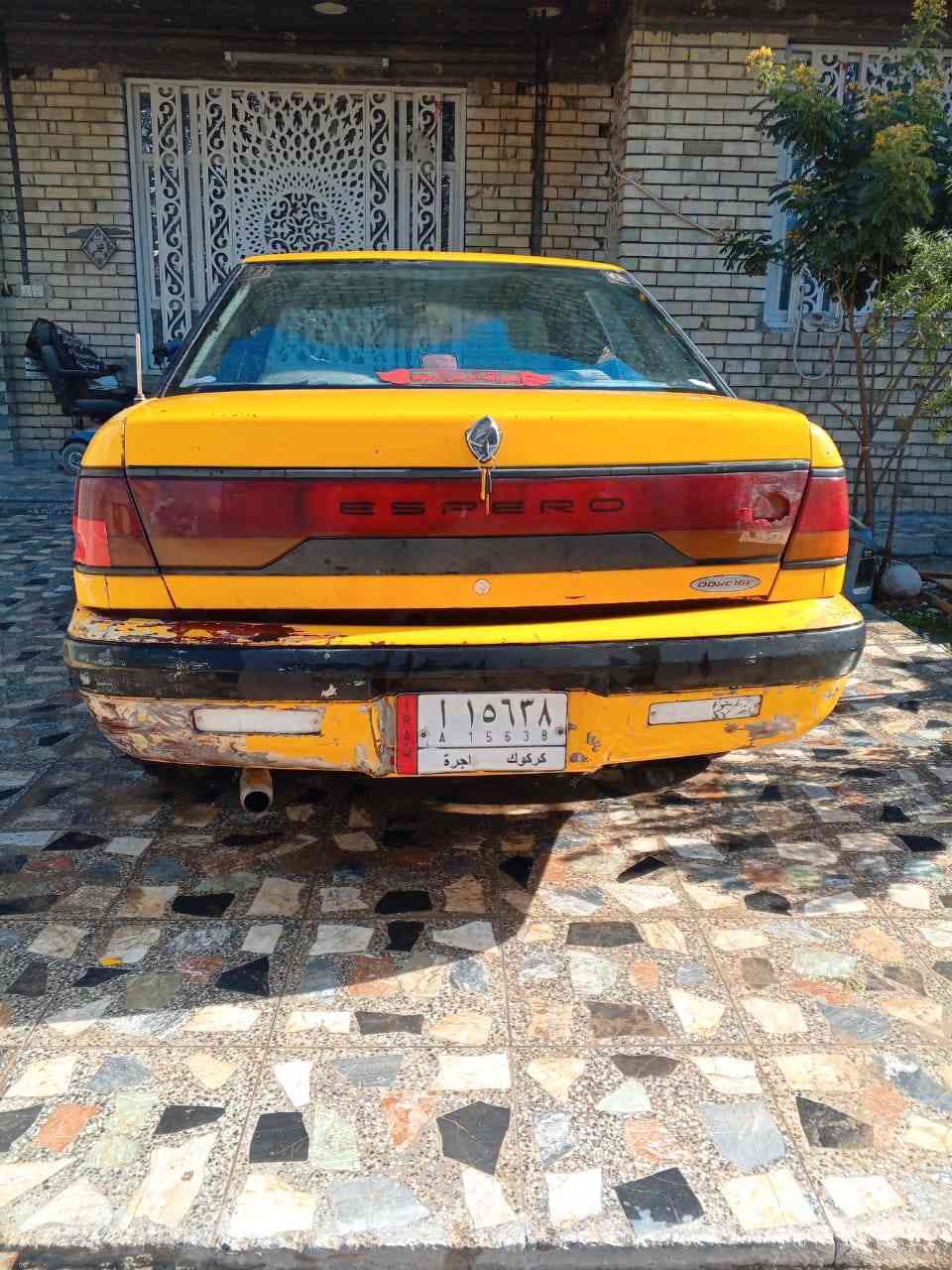 سلام عليكم دايو اسبرو مديل 1993  بيها وكالة راعيهة بكركوك سعر 14 بيها مجال الستفسار التصال*********** مكلف بل نشر
