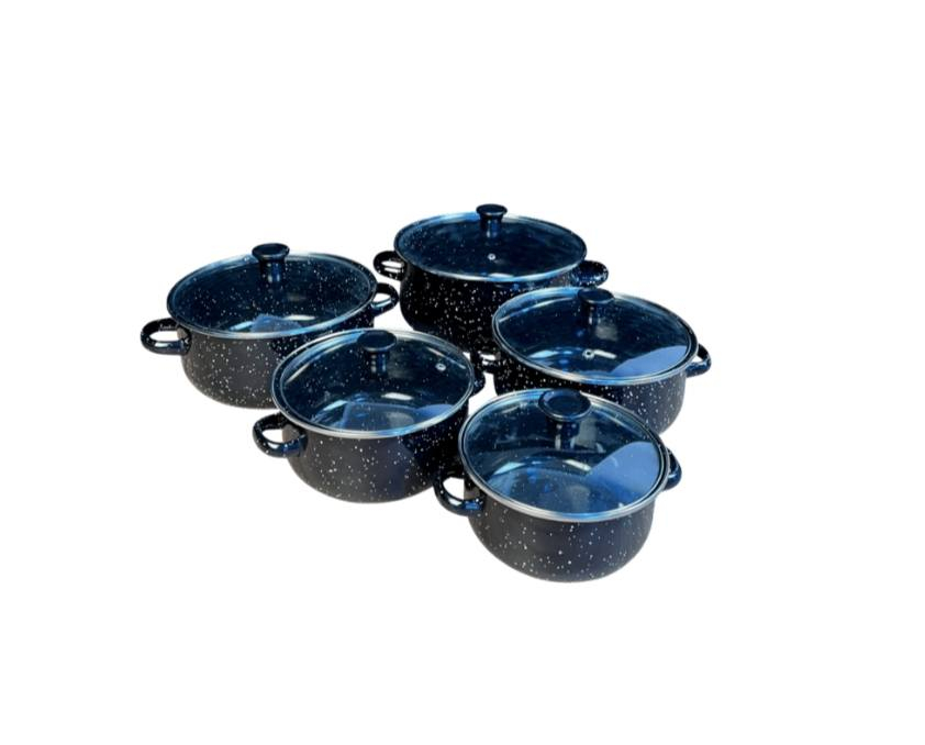 طقم جدورة مينا فاخر 5 قطع بغطاء زجاجي – تصميم مرقّط مقاوم للحرارة

الاستخدامات

طهي الأرز، الشوربات، اليخنات، والمعكرونة.

تحضير وجبات يومية للعائلة بأحجام مختلفة حسب الحاجة.

مناسب للطبخ البطيء والطهي المتوازن.

مثالي للاستخدام المنزلي اليومي أو تجهيز السفرة.

المميزات

مصنوع من معدن مطلي بالمينا عالي الجودة مقاوم للحرارة.

توزيع متساوٍ للحرارة يساعد على نضج الطعام بشكل أفضل.

تصميم مرقّط أنيق يضيف لمسة فخامة للمطبخ.

أغطية زجاجية شفافة لمتابعة الطهي دون فتح الغطاء.

مقابض جانبية قوية وآمنة للحمل.

سهل التنظيف ولا يحتفظ بالروائح.

مناسب لمعظم أنواع المواقد (غاز – كهرباء).

المقاسات الفنية:

الكبيرة: قطر 24 سم × ارتفاع 11 سم

الأصغر من الكبيرة: قطر 22.5 سم × ارتفاع 10 سم

الوسط: قطر 20 سم × ارتفاع 9 سم

الأصغر من الوسط: قطر 16 سم × ارتفاع 8 سم

الصغيرة: قطر 18 سم × ارتفاع 8 سم

محتويات الصندوق

5 قدور بأحجام مختلفة.

5 أغطية زجاجية مطابقة.

تغليف كرتوني منظم للحماية.

قياس الكارتون:

24 × 24 × 28 سم

الملاحظات

يُفضل استخدام أدوات خشبية أو سيليكون للحفاظ على طبقة المينا.

لا يُعرّض للصدمة الحرارية المباشرة.

يُغسل يدويًا لإطالة عمر المنتج.
(((💸 السعر: 30,000 د.ع + 🚚 التوصيل: 3000 د.ع لمحافظة بغداد  وغير محافظات 5000 د.ع💯))) والدفع عند الاستلام .يعني حقك مضمون
للطلب التواصل على رقم الواتساب ***********
او مراسلتي للاستفسار
