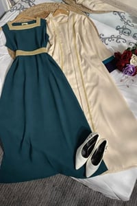 فستان مناسبات • اوركنزا مبطن • مقاسات ٣٨-٤٨