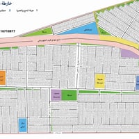 للبيع قطعة أرض 200 م² * المساحة: 200 متر * الواجهة: 10 متر * العمق الن...