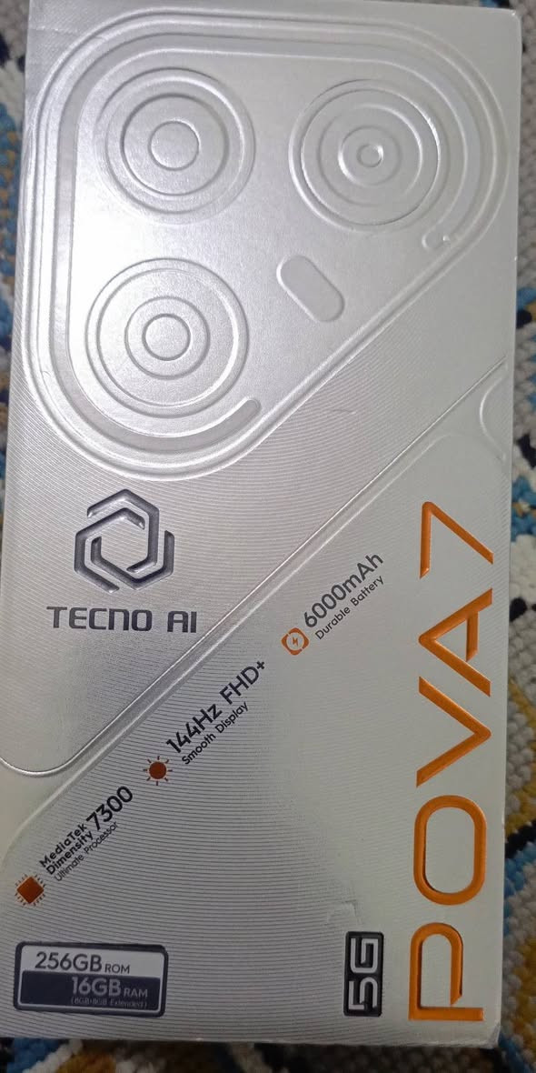 السلام عليكم جهاز موبايل pova7 
الذاكرة 256 الجهاز مستخدم 15 يوم فقط جديد جدا السعر 210 رقم الهاتف *********** العنوان بعقوبة التحرير 
غير متواجد على الفيسبوك
