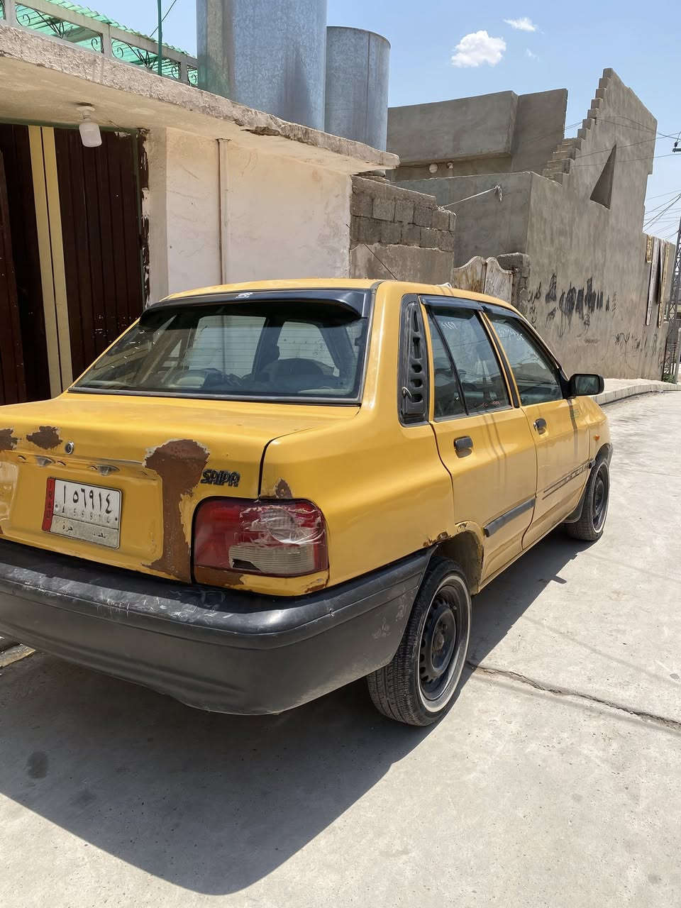 سايبا للبيع فقط
موديل٢٠١١
غرامات صفر
هيئة١٩٠ عالمشتري
مكينه نضيفه
كير نضيف ثالثه مايجي معرف عيارات لو غير شي بس ابيع مايجي ومرات يجي
تبريد شغال يعوز غاز تدفئة شغالة
كوبون بانزين بيها
الطخة موضحة بالصورة
والباقي كدام العين
السعر٢٢
للتواصل خاص او واتساب***********
