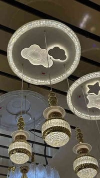 توفر تعاليك مودرن ثلاث حركات (ابيض-شمسي-اوف وايت)  ضمان تشغيل✅  توصيل ...