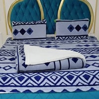 غطوة بوهيمي • وجهين فرو • ٢٠٠×٢٣٠سم