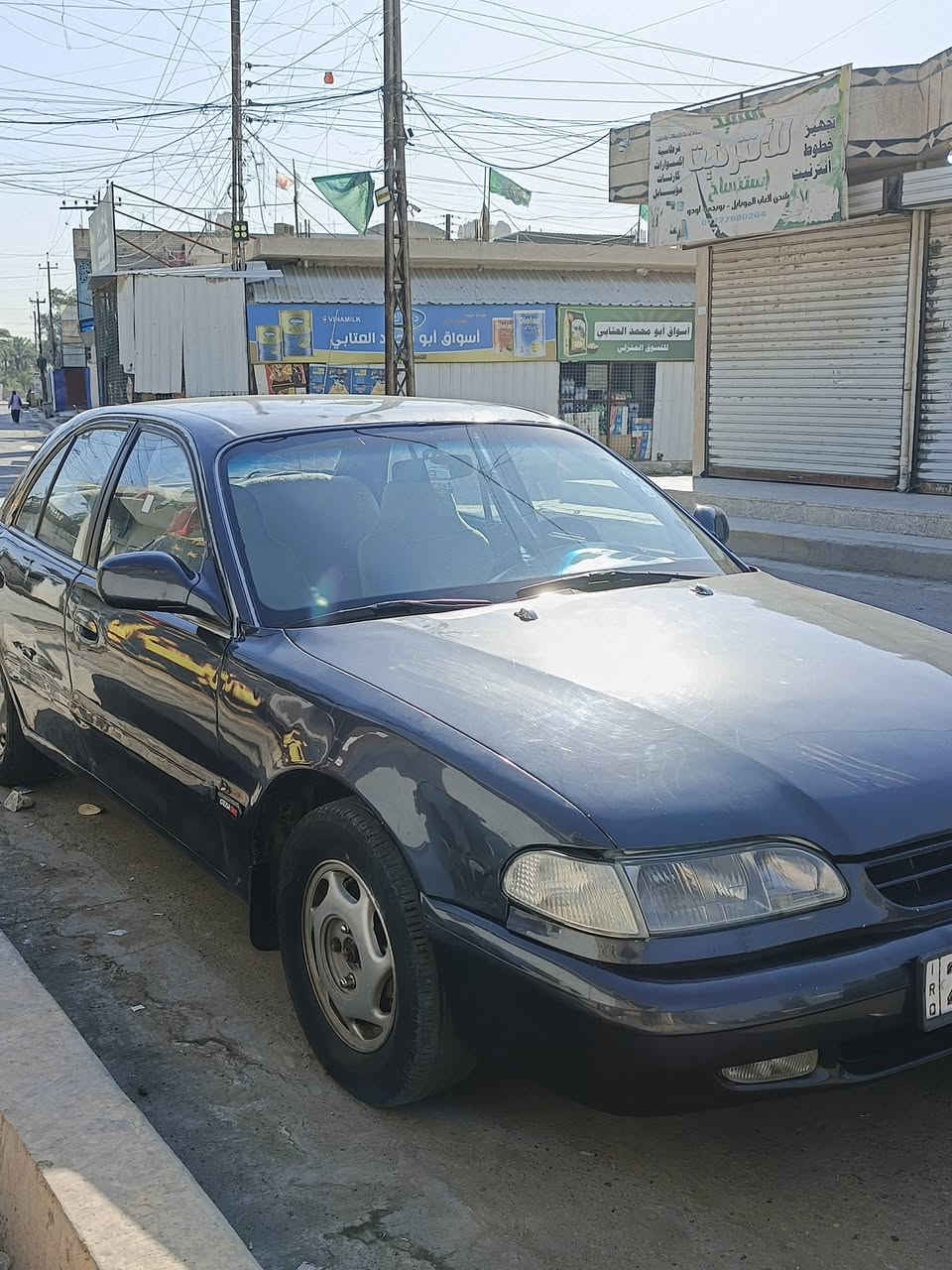 السلام عليكم سوناتا تو موديل ٩٣ رقم ديالى سياره كفله من ظربه ومعجون وكير ومحرك  2000تبريد شغال سياره نقصه زوج تايرات وصدر نص ونص  سياره بسمي ودخله هزه جديده رقم انكليزي مكاني بغداد فلكه سلمان باك قضاء المدائن اتصل وبي وات ساب ‏‪***********‬‏
