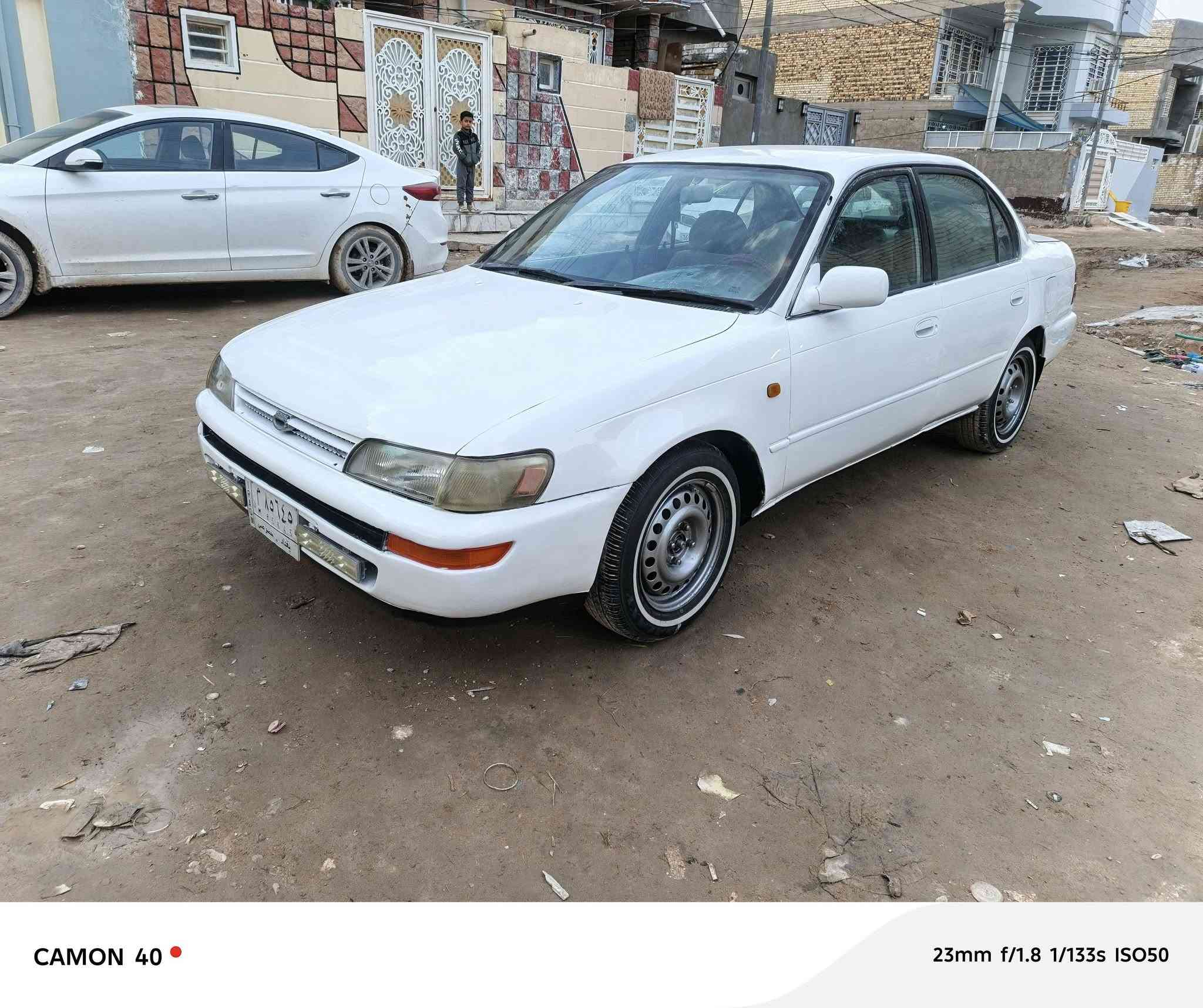 السلام عليكم كورلا موديل 93 مكفوله من الكص والنقل الجثه ولضربه لقويه رقم بغداد سنويه 2027 كير ومكينه وحداديه خير من الله السعر 53 وبيه مجال  مكان السياره نجف اني مكلف بنشر *********** بي واتساب
