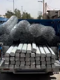 صبات إسمنت • للسياج عمودية • ٦٠ قطعة