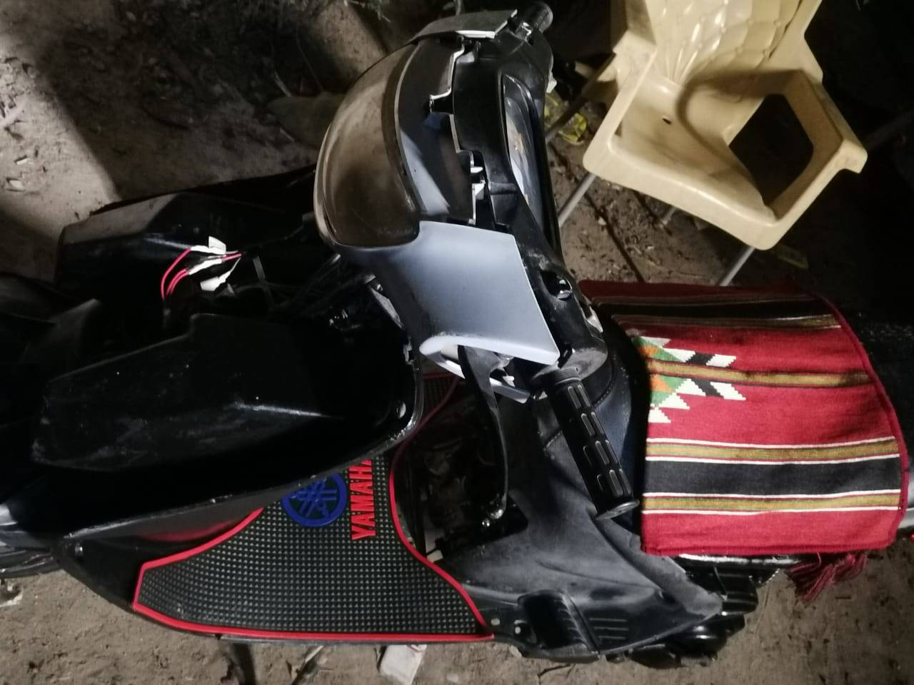 دراجة فراشة لبيع أو مراوس نثيه نكره سلف كامله مفتوحه  اي نقص مابيها  بيها كفرات سود كلشي شغال كهربائية شغاله السعر325وبيها مجال بسيط العنوان كوفه شارع ملعب الكوفه حي 17 تموز لشراي تفضل خاص  او اتصال ***********
