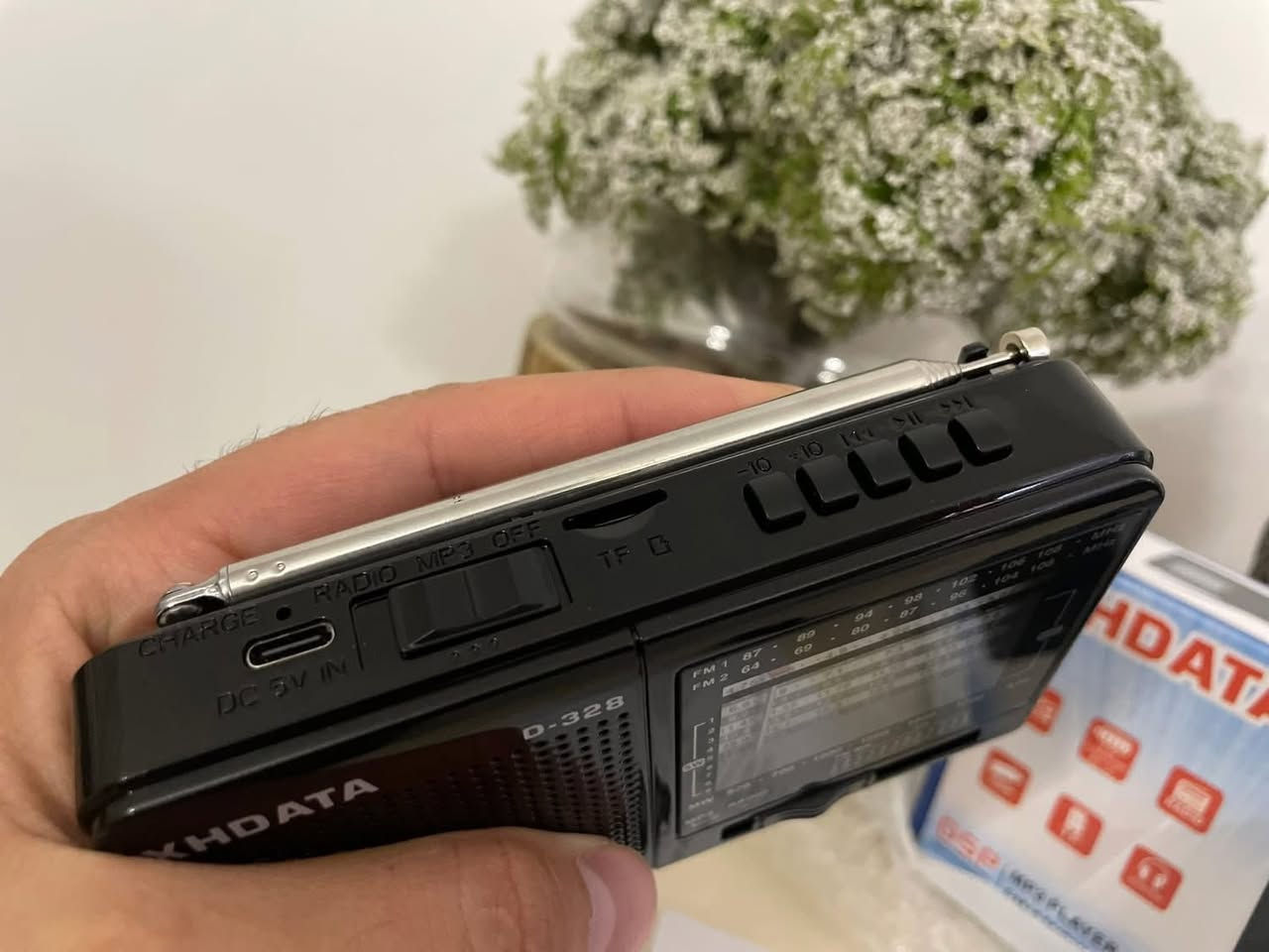 راديو XHDATA D-328
موجات FM AM SW
شحن تايب C
منفذ رام MP3

للطلب مراسلة الصفحة 
متوفر توصيل


**إذا كنت صاحب هذا الإعلان وتريد حذفه لأي سبب، رجاءا أرسل رسالة إلى الدعم الفني**