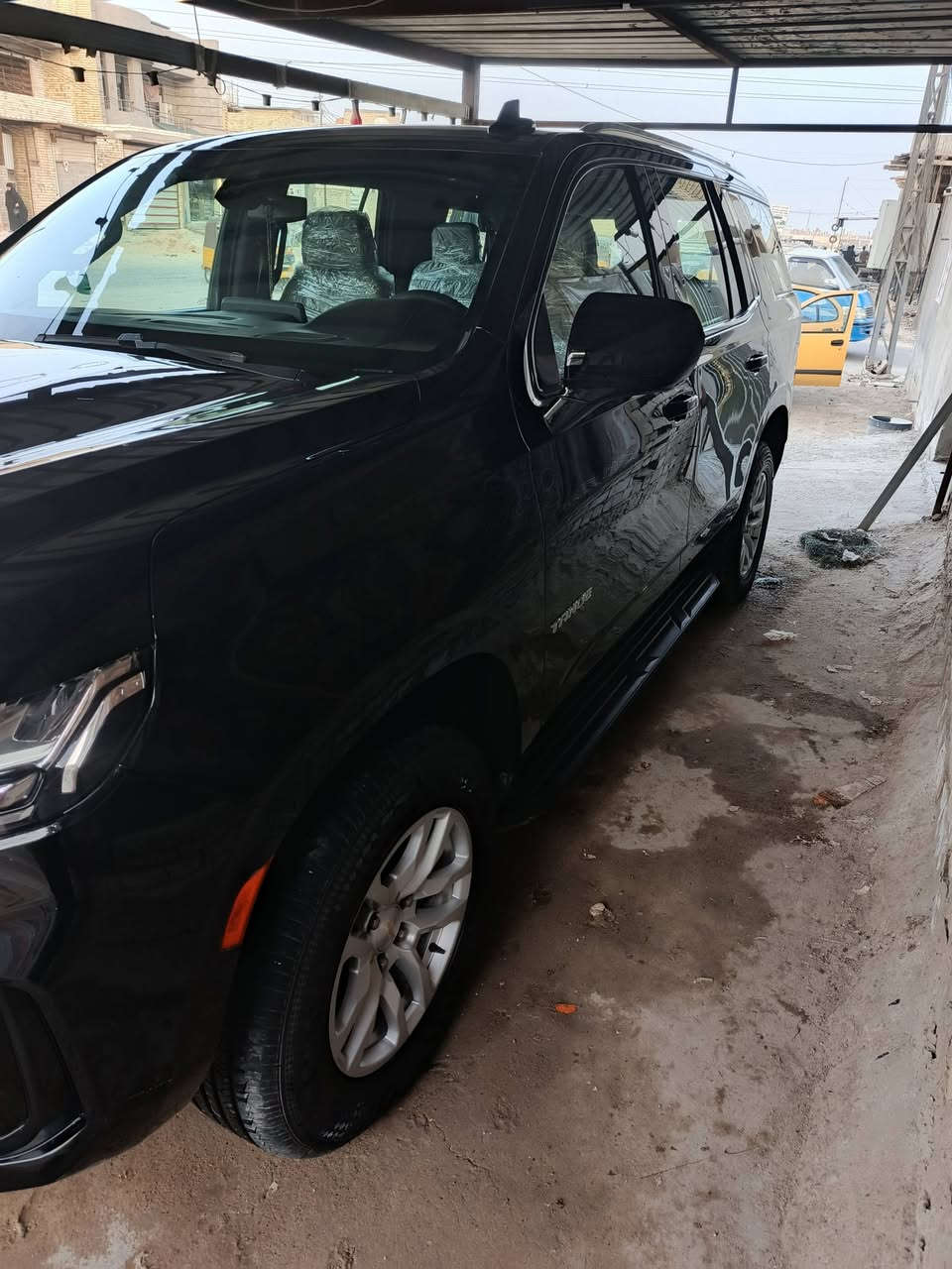 تاهو موديل ٢١ ثلاجة sL ماشية 50 ضرر جاملغ أمامي فقط رقم بغداد باسمي  العنوان مدينه الصدر السعر ٣٩٥ الرقم   ***********
