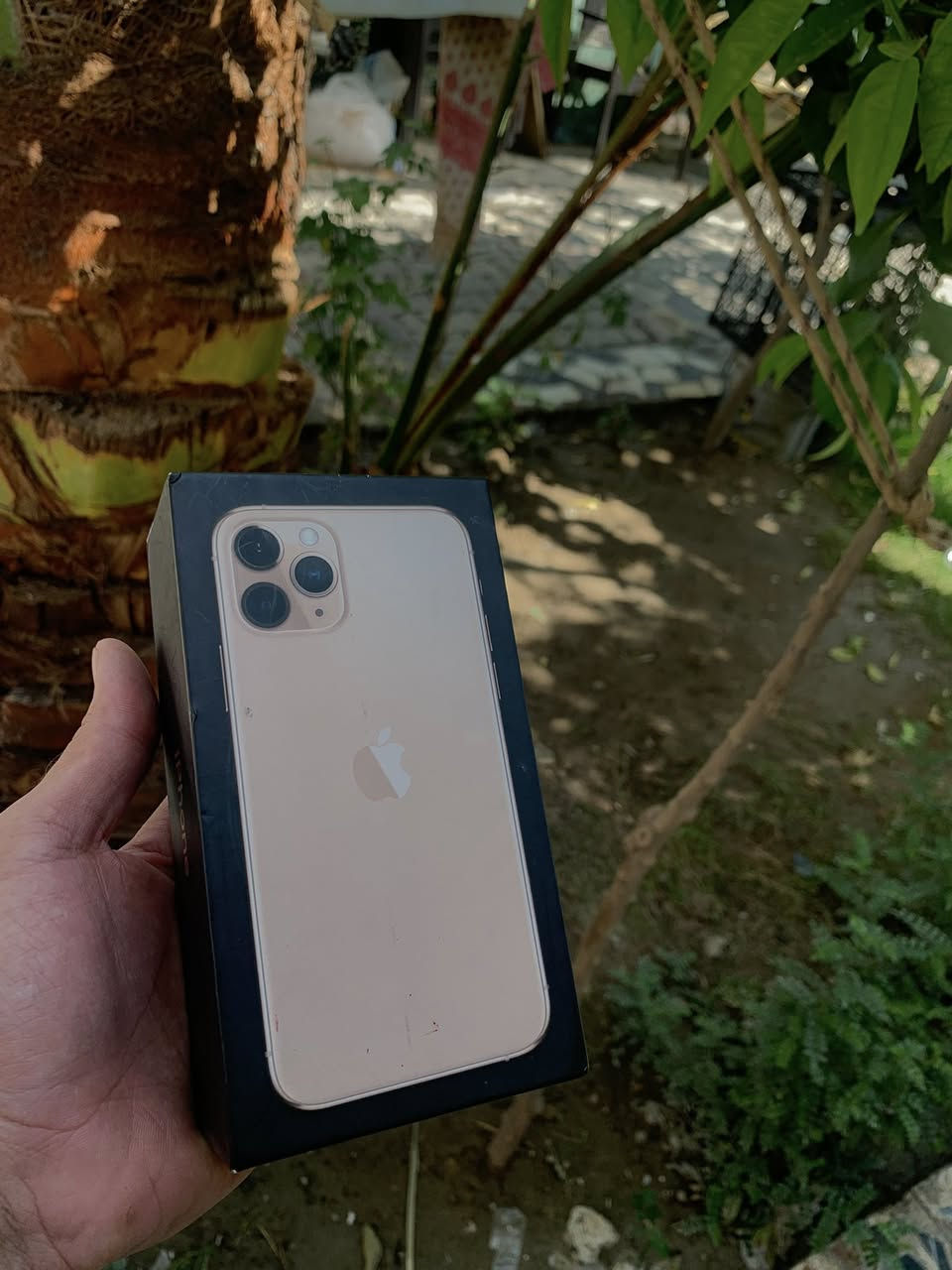 ايفون 11 برو
الجهاز وتر برو 
ذاكره 256
البطارية 78
جهاز ع وضع الشرك
السعر 300قفل 
العنوان بغداد الخطيب
لتواصل :***********
