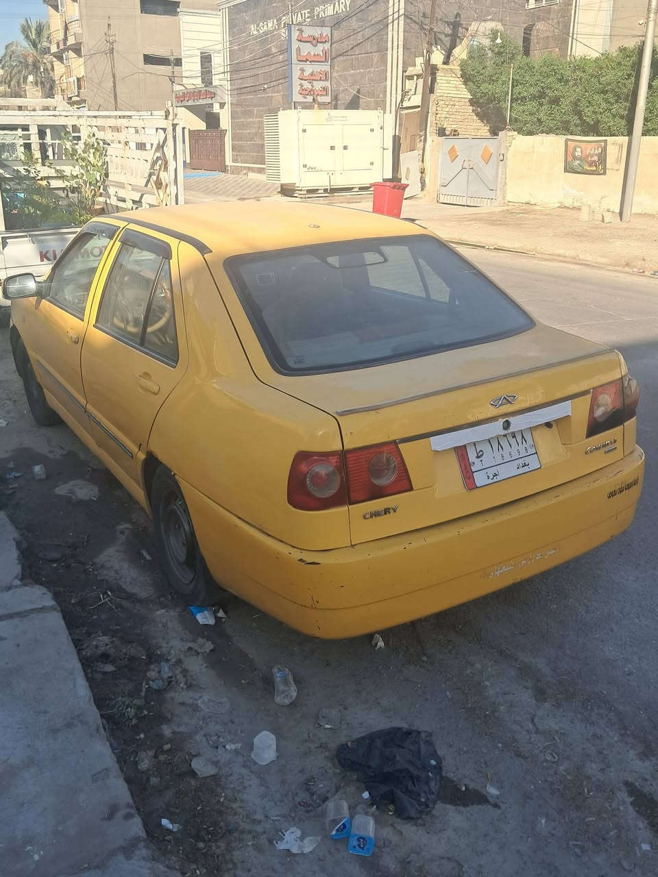 سلام عليكم شيري كوين سياره جاهزه من رقم بغداد كل نقص مابيه ماعده كير رابع وثالث ماجي باقي كله جاهز تاخذه ربع ماذب عليه بس كير سياره عليه غرامات ١٣٠٠ طبعن ينزل من سعره سياره عارضه ٣٣ بيه مجال مكان سياره بغداد الجديده ***********
