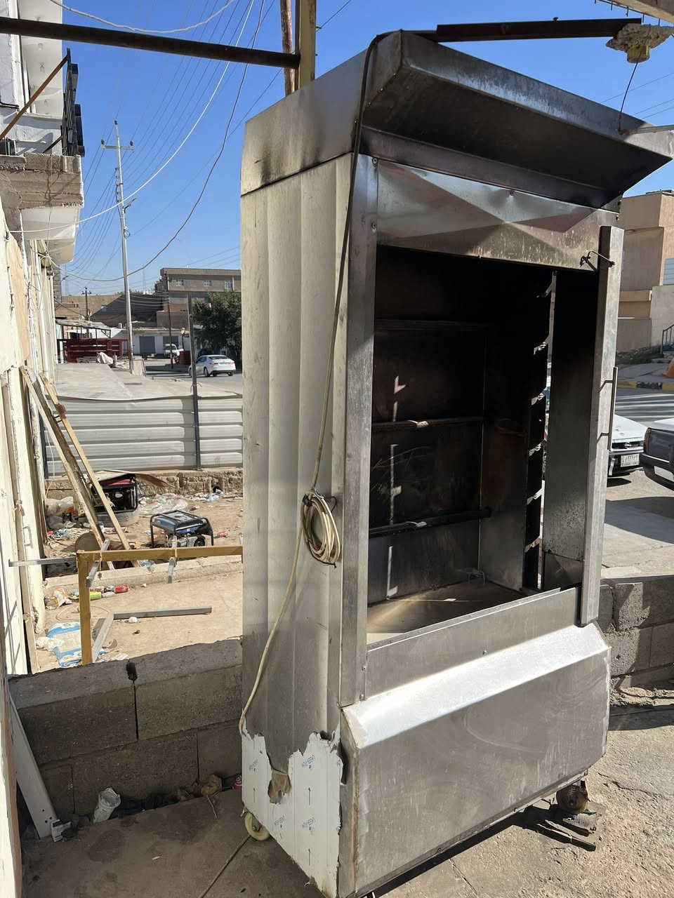 للبيع شوايه دجاج نظيفه مستخدمه شهرين
‭0783 468 6091‬
