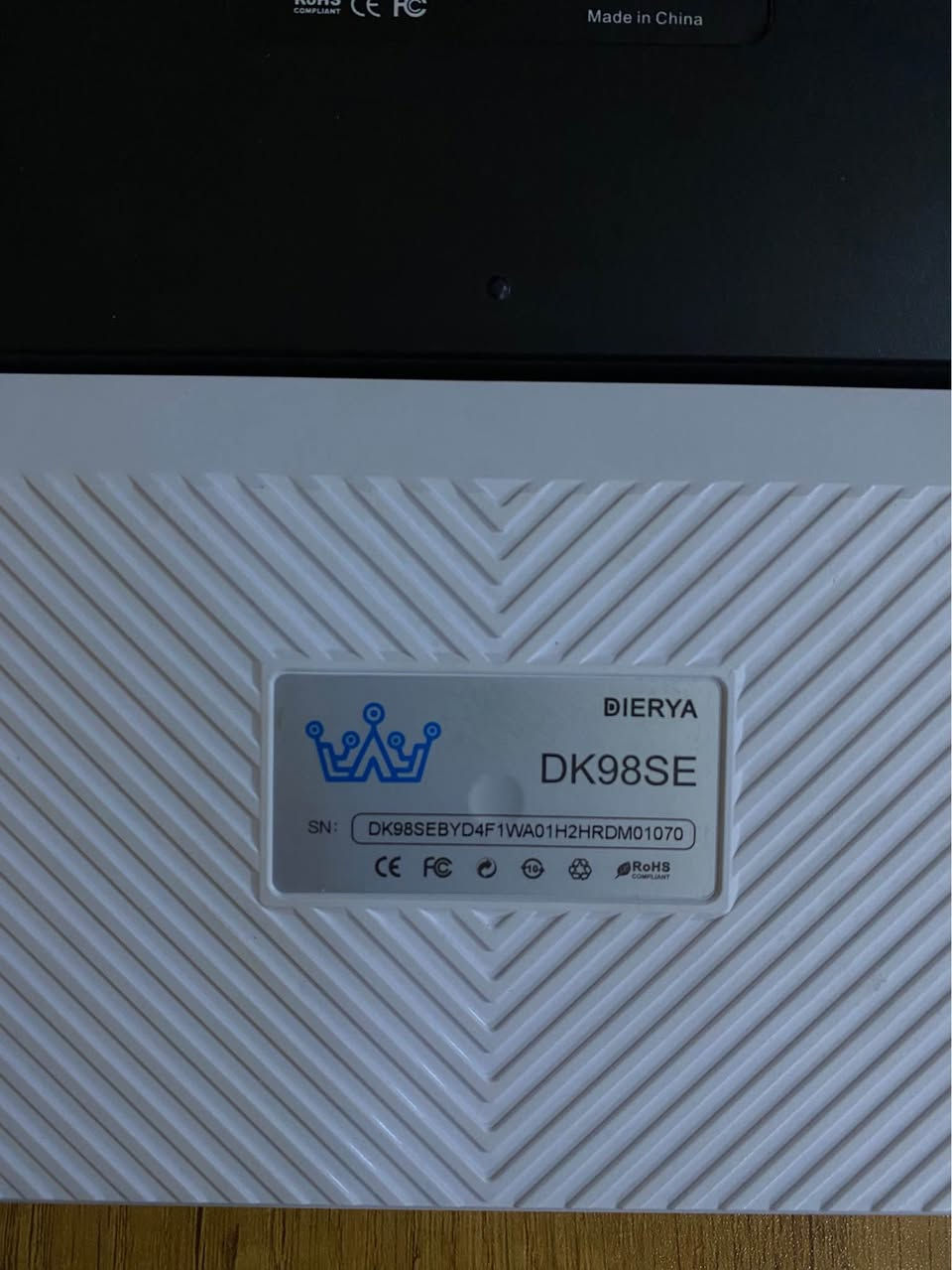 كيبورد DIERYA انكليزي ابيض وايت ليد ريد سويج ب 30 الف

كيبورد jertech عربي انكليزي ماستر اسود RGB ريد سويج ب 20 الف

كيبورد MAGEGEE انكليزي فول ار جي بي ربر سويج ب 10 الف

الاسعار قفل والكيبوردات كلهن ثقيل واصلي شرط الفحص 

متوفر توصيل بغداد, العراق


**إذا كنت صاحب هذا الإعلان وتريد حذفه لأي سبب، رجاءا أرسل رسالة إلى الدعم الفني**