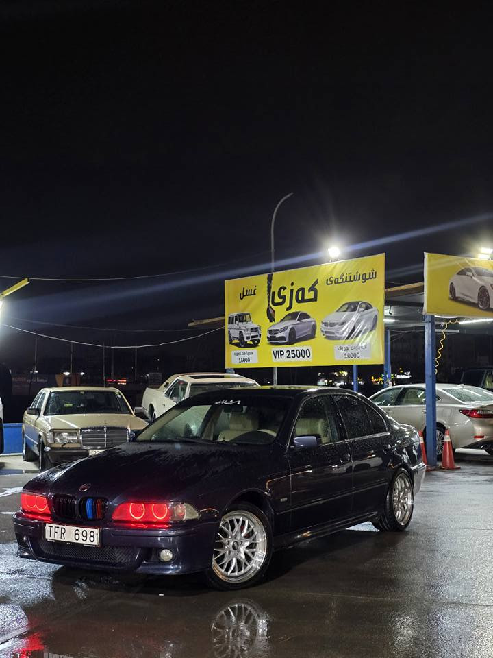 Bmw e39 2002
72$

سەیارەکە پاکە و بێ کێشەیە مەنەفێست ئەسلی ئیبراهیم خلیل پاکانەی بۆ کراوە بەلام بەسەر چووە ٢٠٢١ داخل بووە

  مواسەفات:

 ٥٢٥ گێر تۆماتیک سەیارەکە پێش و دوای کراوە بە M  کوشن هیتەر و جلد ئاوێنە دژە فوول تەبریت مەرکەزی ئایپاد سوکان ڤۆلیۆم حاسە و کامێرە چوار جام ئۆتۆ تاخم ویل bbs و دوو تایەی دواوە bredgestone سەیارەکە ٣٥٠ هەزار کم رۆشتووە بەس سلایت و کوشن کارەبایی نیە ماشاءللە سەیارەکە زۆر جوانە لەسەر دەقی بیلادی ماوە هەتا ماتۆری بەخاخی لایتەکەشی پێەوە ماوە 

رەسمی سەیارەکە لە کۆمێنت دادەنێم

ژم ڤایبەر و واتس ئاپ : *********** أربيل, العراق
