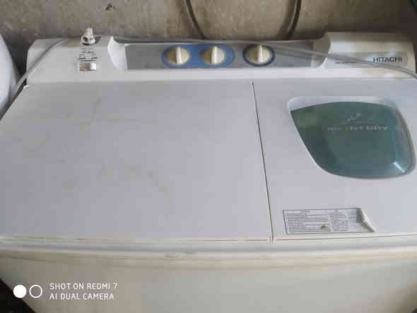 غساله هيتاشي 11كيلو اصليه يابانيه واحد عراق مستعمل شهر واحد كله بلاديه ماملعوب بيه ابد السعر 125 موبايل *********** الحمزة الغربي
