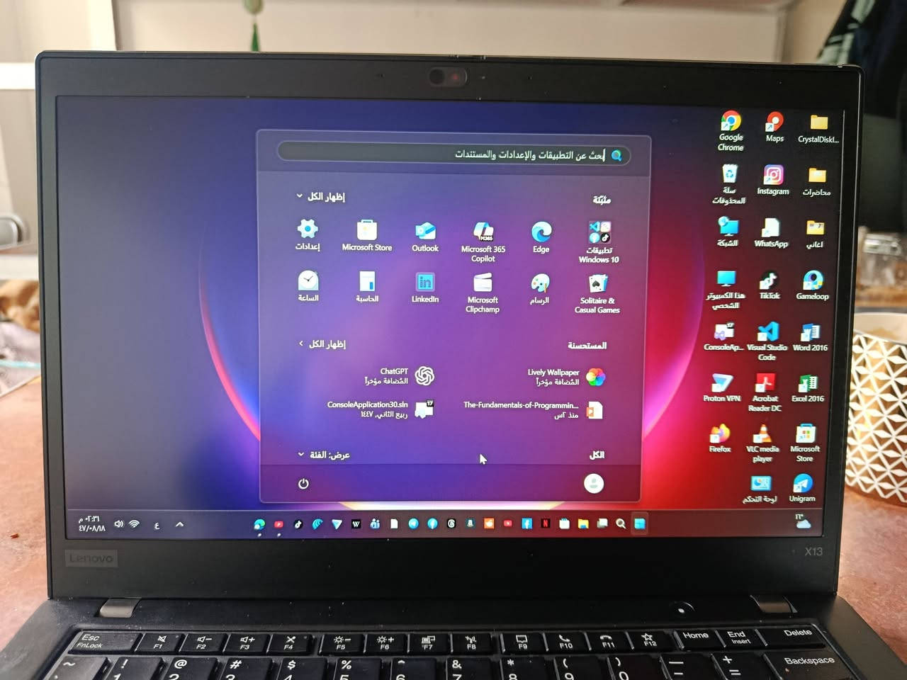للبيع لطلاب الهندسة: Lenovo ThinkPad X13 Gen 1  are 
🔹 معالج 🔥Ryzen 5 Pro سريع (6 أنوية)  جيل 11

🔹 شاشة 13.3" FHD واضحة  

🔹 ذاكرة 16 غيغا او 8 مااذكر + تخزين SSD 256GB  

🔹 وزن خفيف ~1.3 كجم، مثالي للتنقل  

🔹 لوحة مفاتيح ThinkPad المريحة + بصمة  

الجهاز بحالة الوكالة محتاج فق بطارية او تقدر تشغلة مباشر مثل بالفيديو

✨ جهاز عملي وقوي للأعمال والبرمجة   

يشغل ببجي ١٢٠ فريم 

تواجد قرب جامعة كركوك 

سعر بلاش 🔥
او مراوسة على جوال قوي

---


**إذا كنت صاحب هذا الإعلان وتريد حذفه لأي سبب، رجاءا أرسل رسالة إلى الدعم الفني**